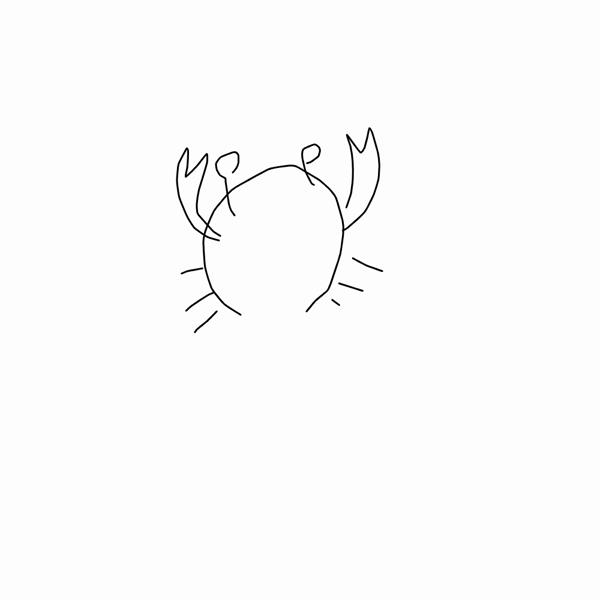 Ai Drawing Crab