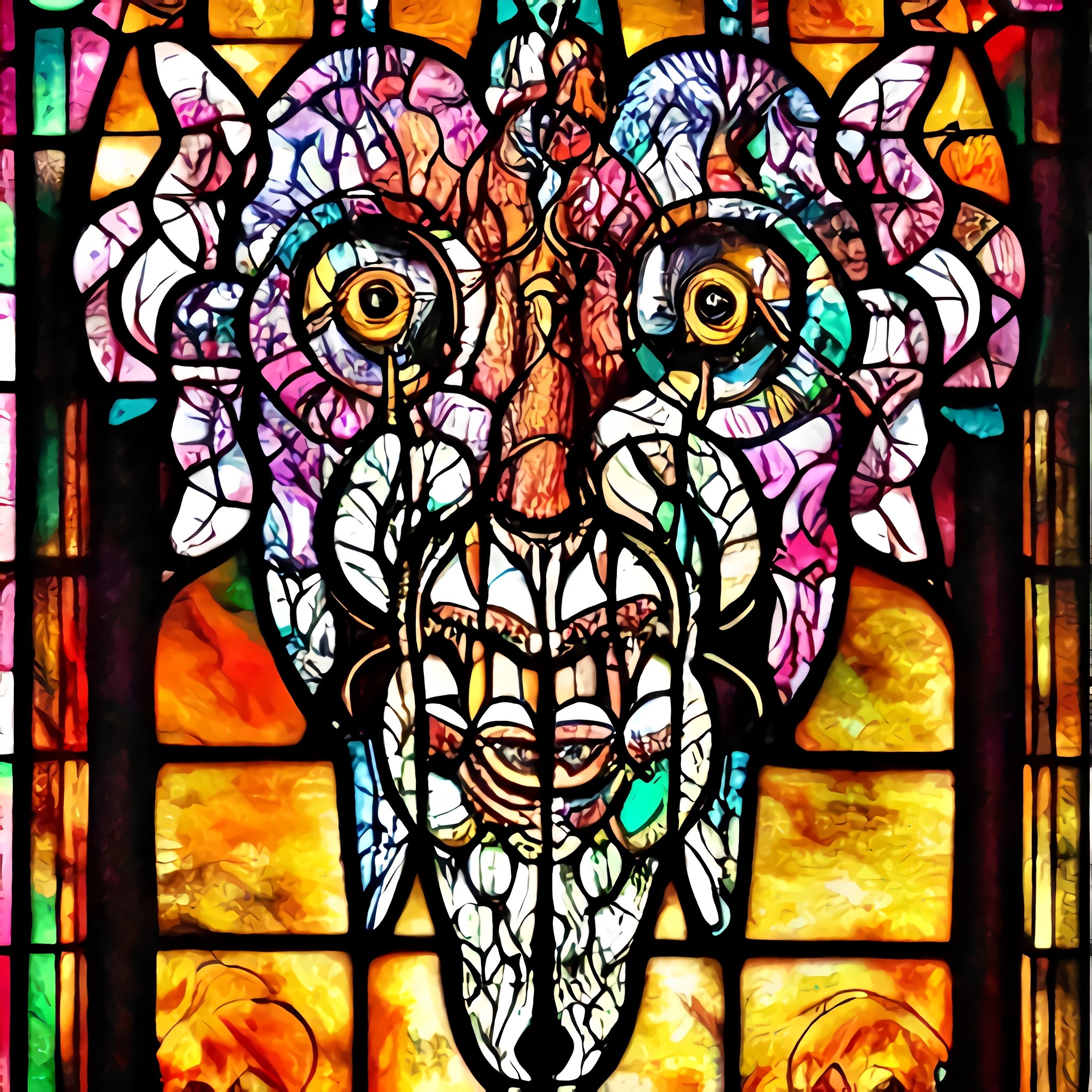 Corrupt stained glass #2
