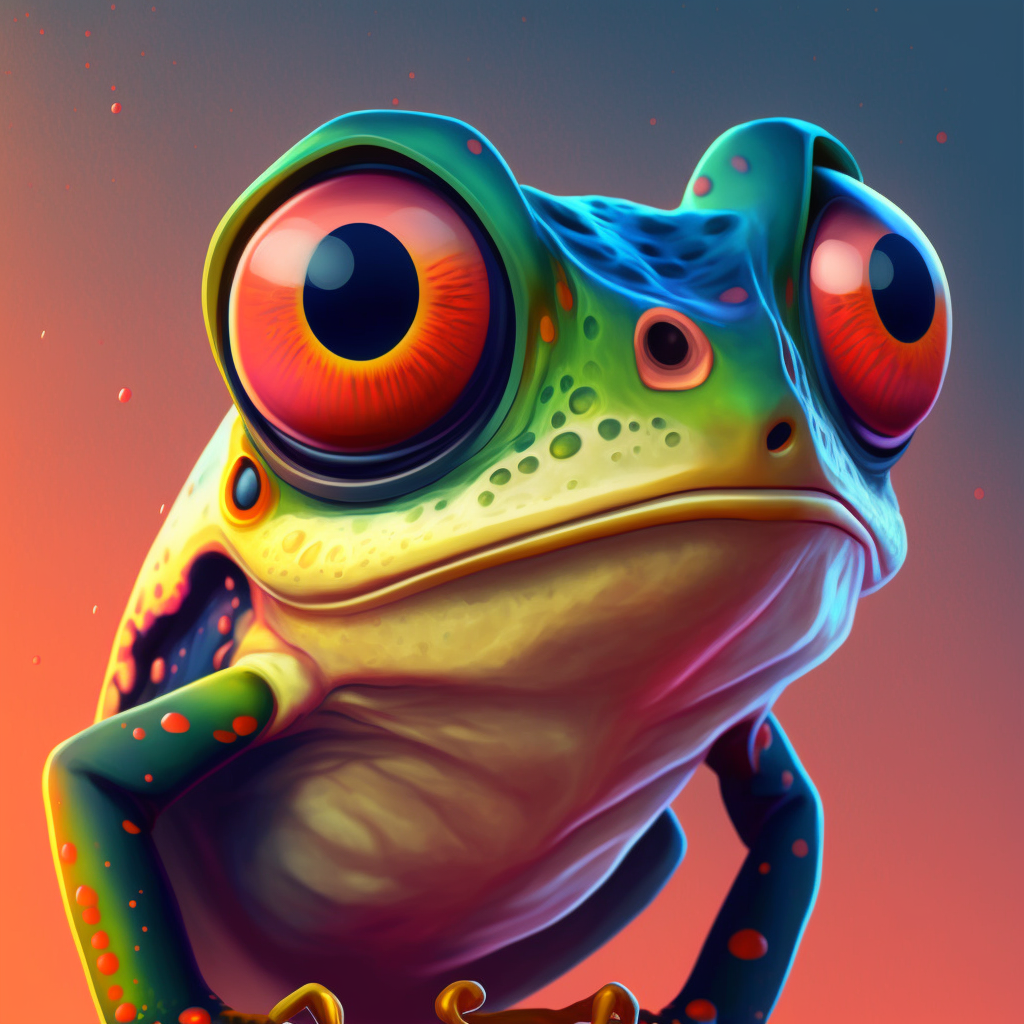 Trippy Frog #5