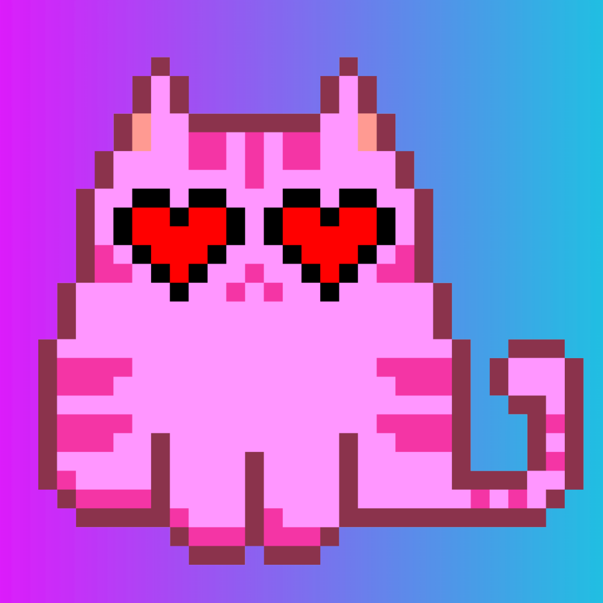 Cats Pixel Sol #63