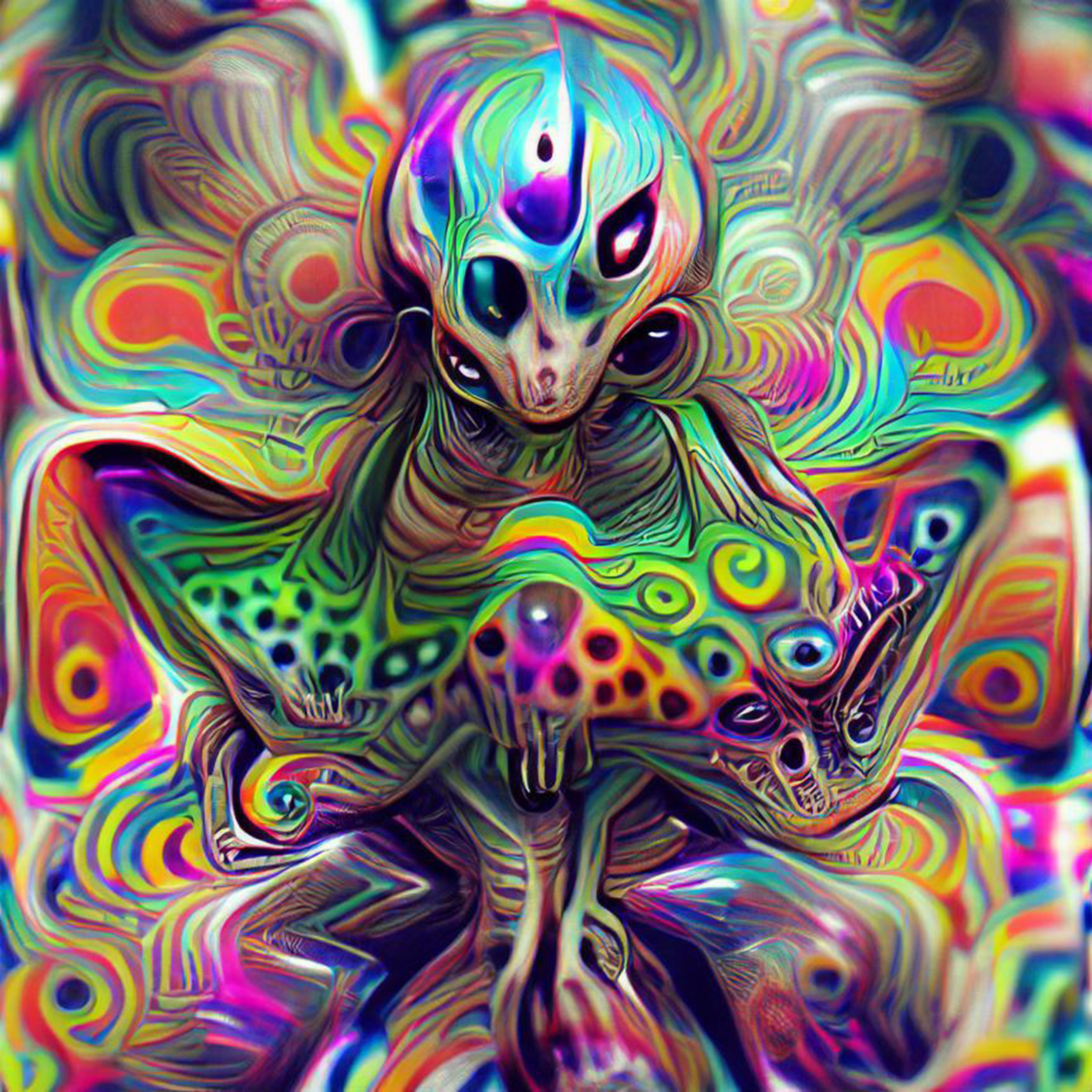 Psychedelic Creatures #158
