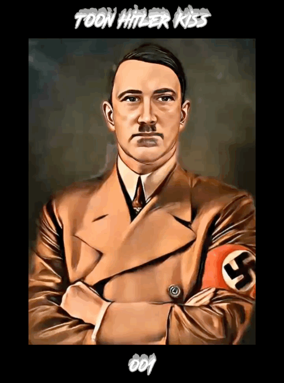Toon Hitler Kiss 💋