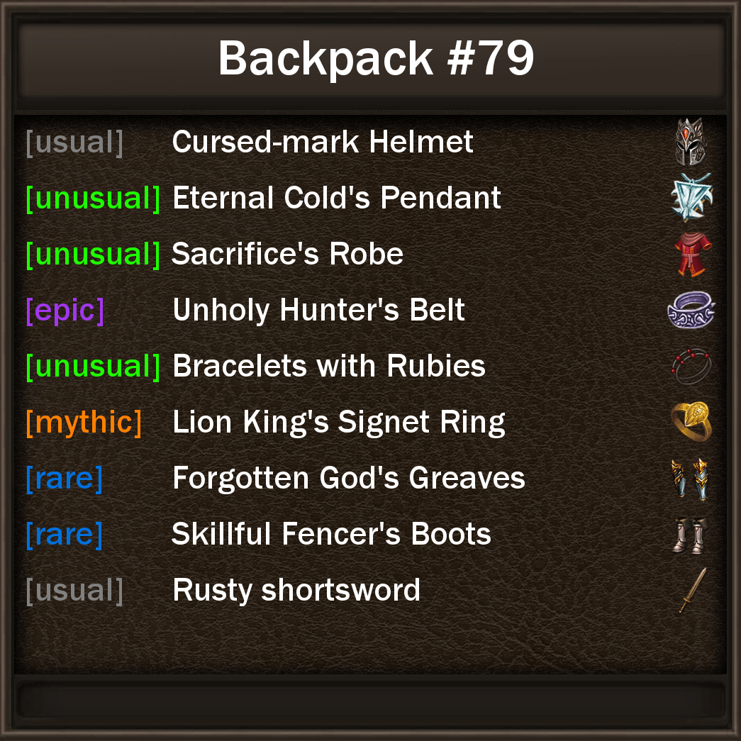 Backpack #79