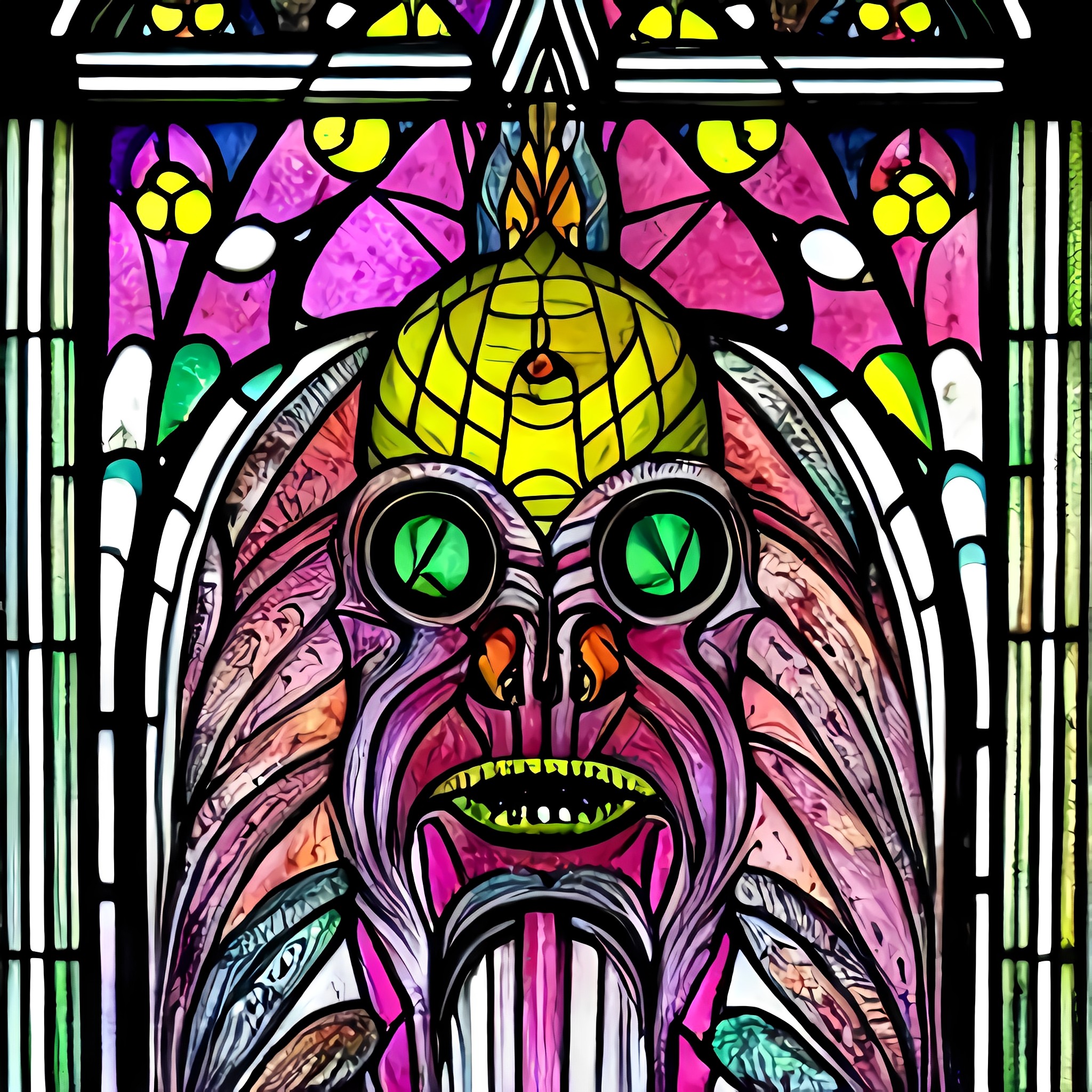 Corrupt stained glass #14