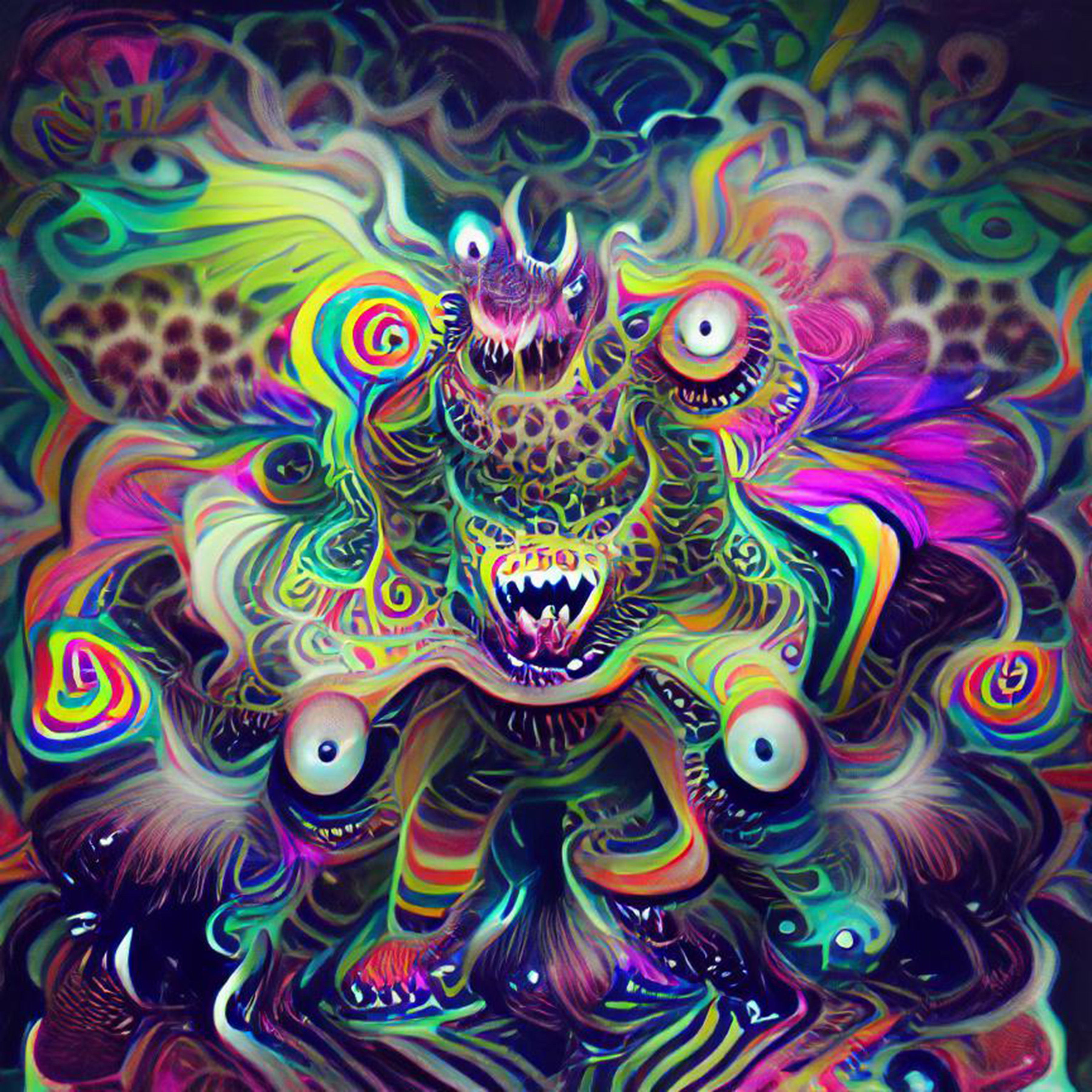 Psychedelic Creatures #114