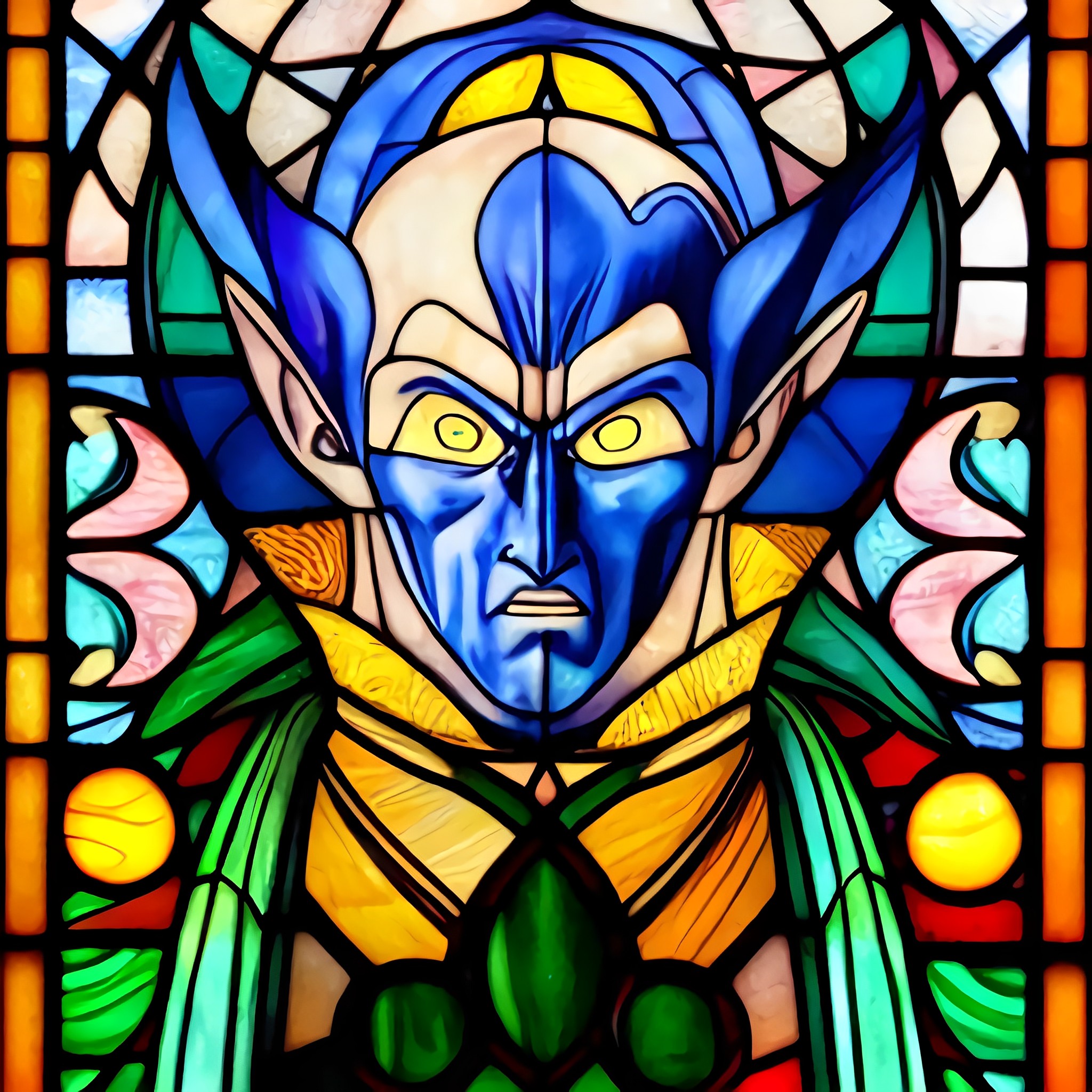 Corrupt stained glass #7