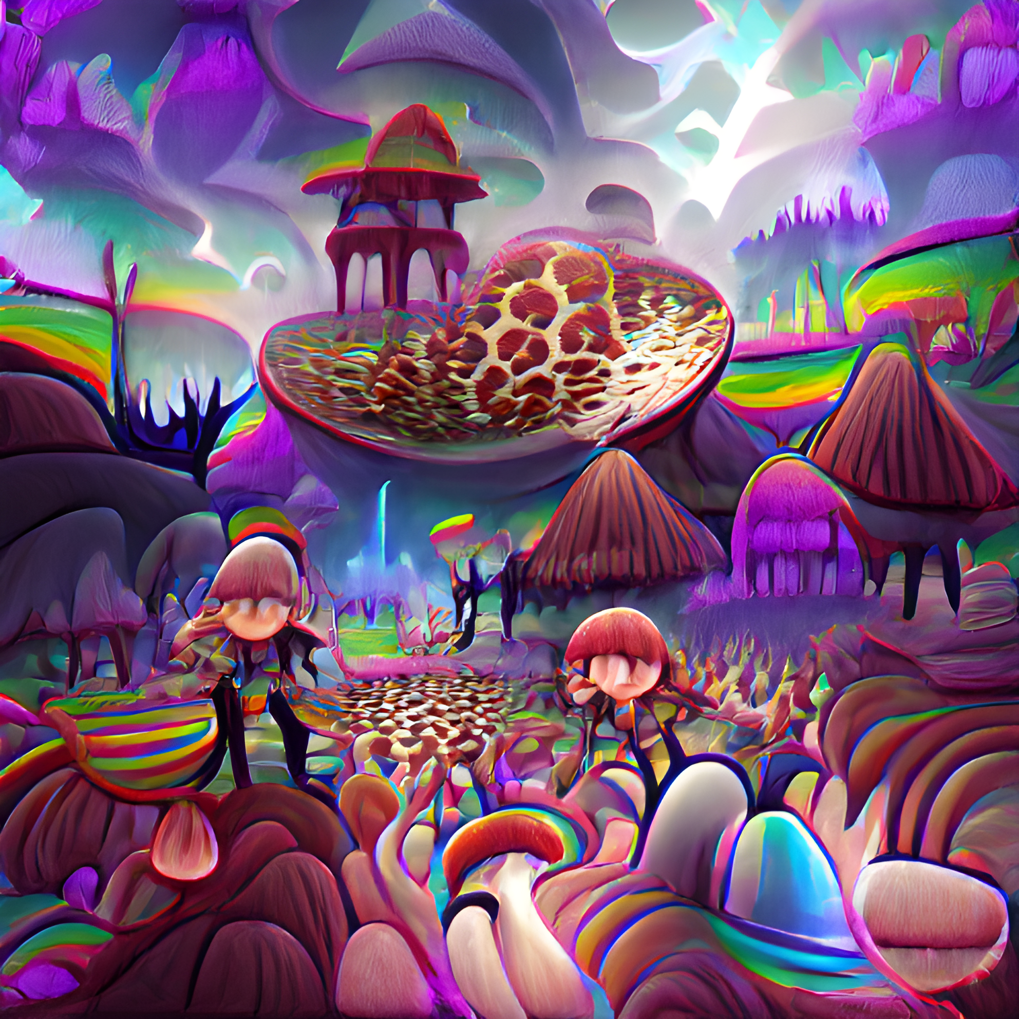 psychedelic mushroom