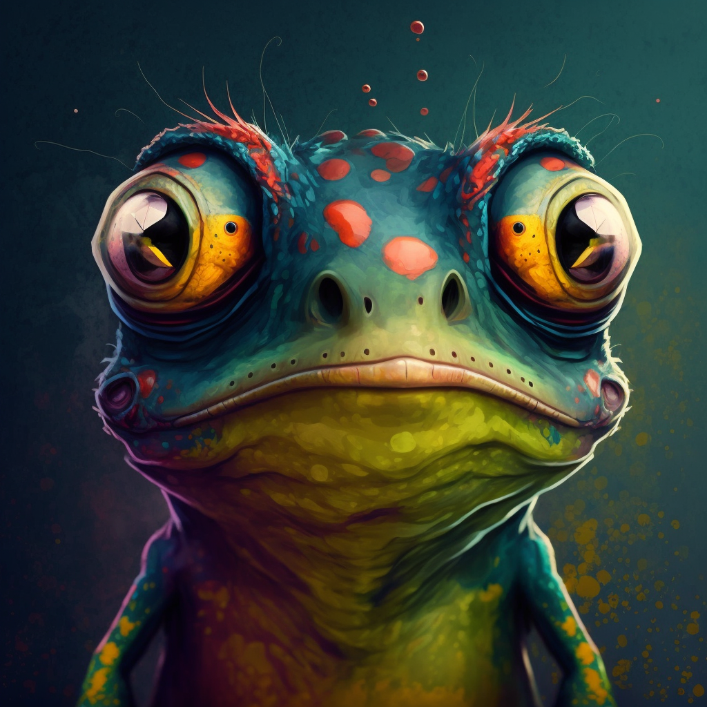 Trippy Frog #1