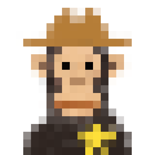 Pixel Monkey Sheriff