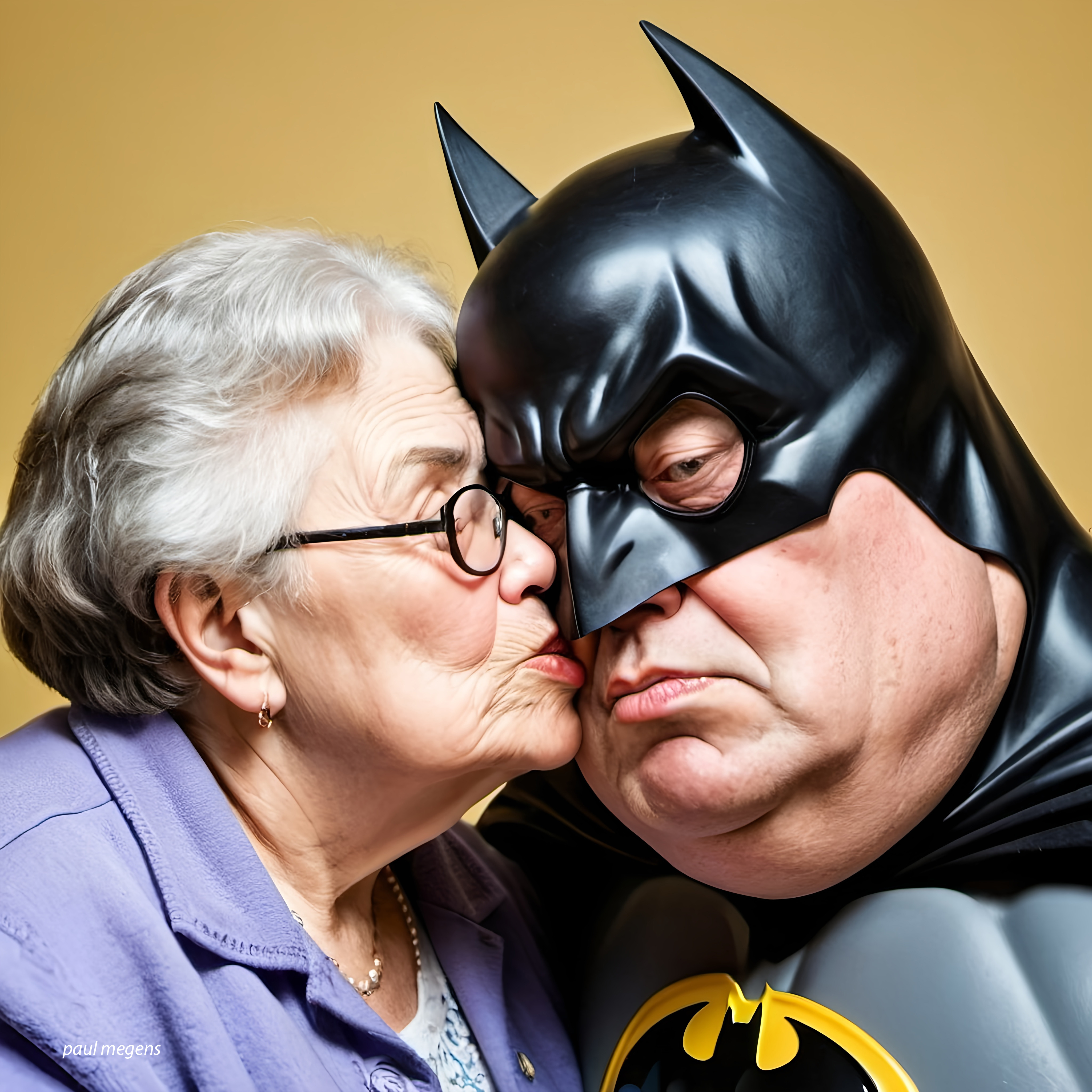 grandma & batman