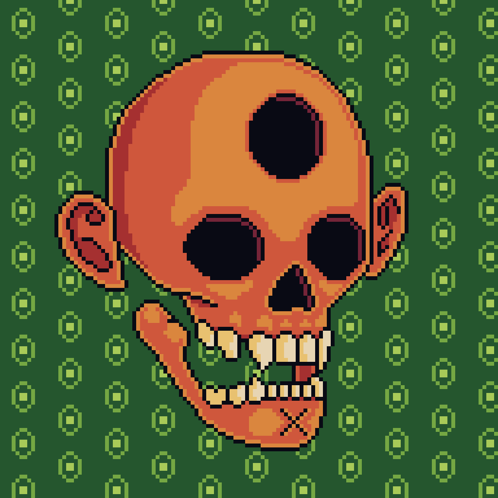 Waxo Skull #205