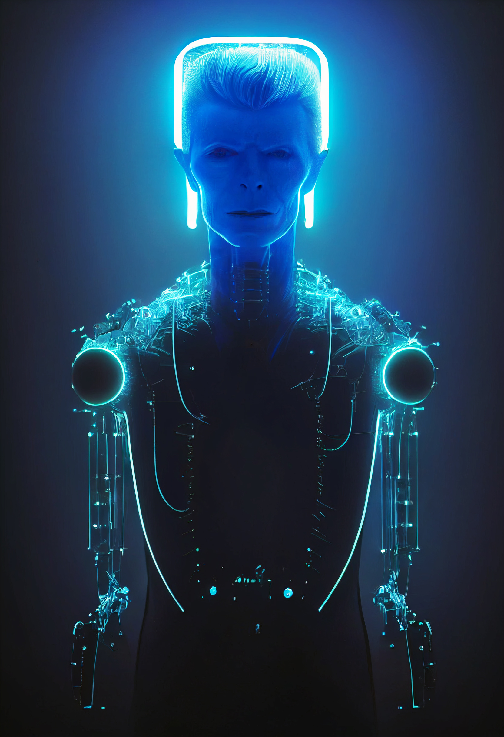 David Bowie Cyborg #17