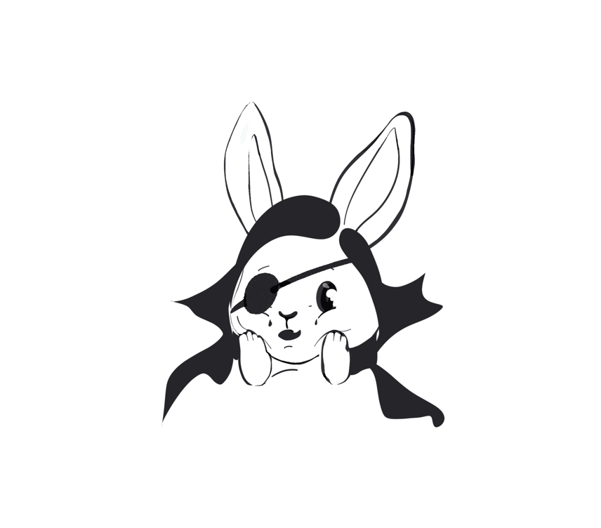 Sad Rabbit #1985