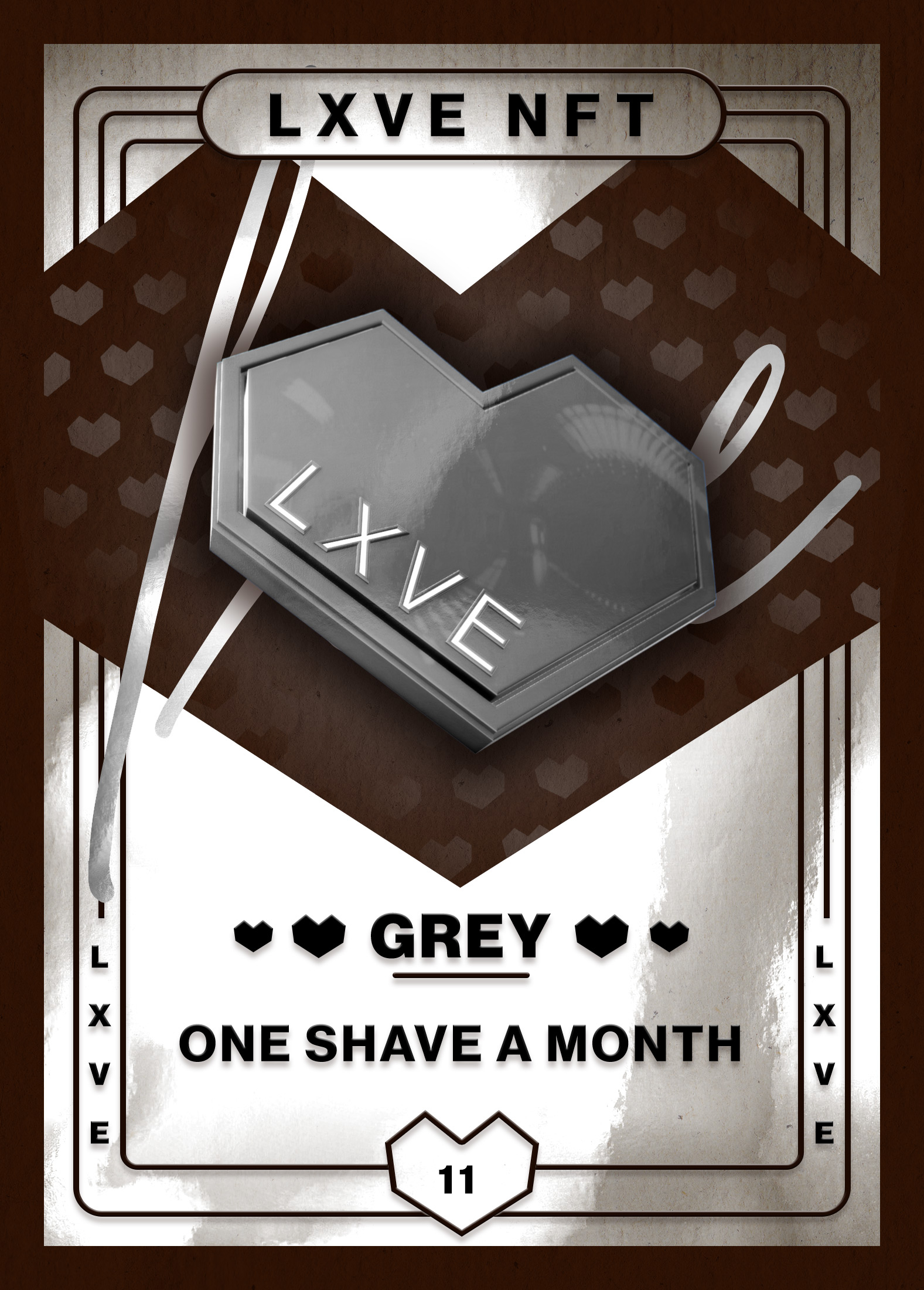 Grey Heart #11