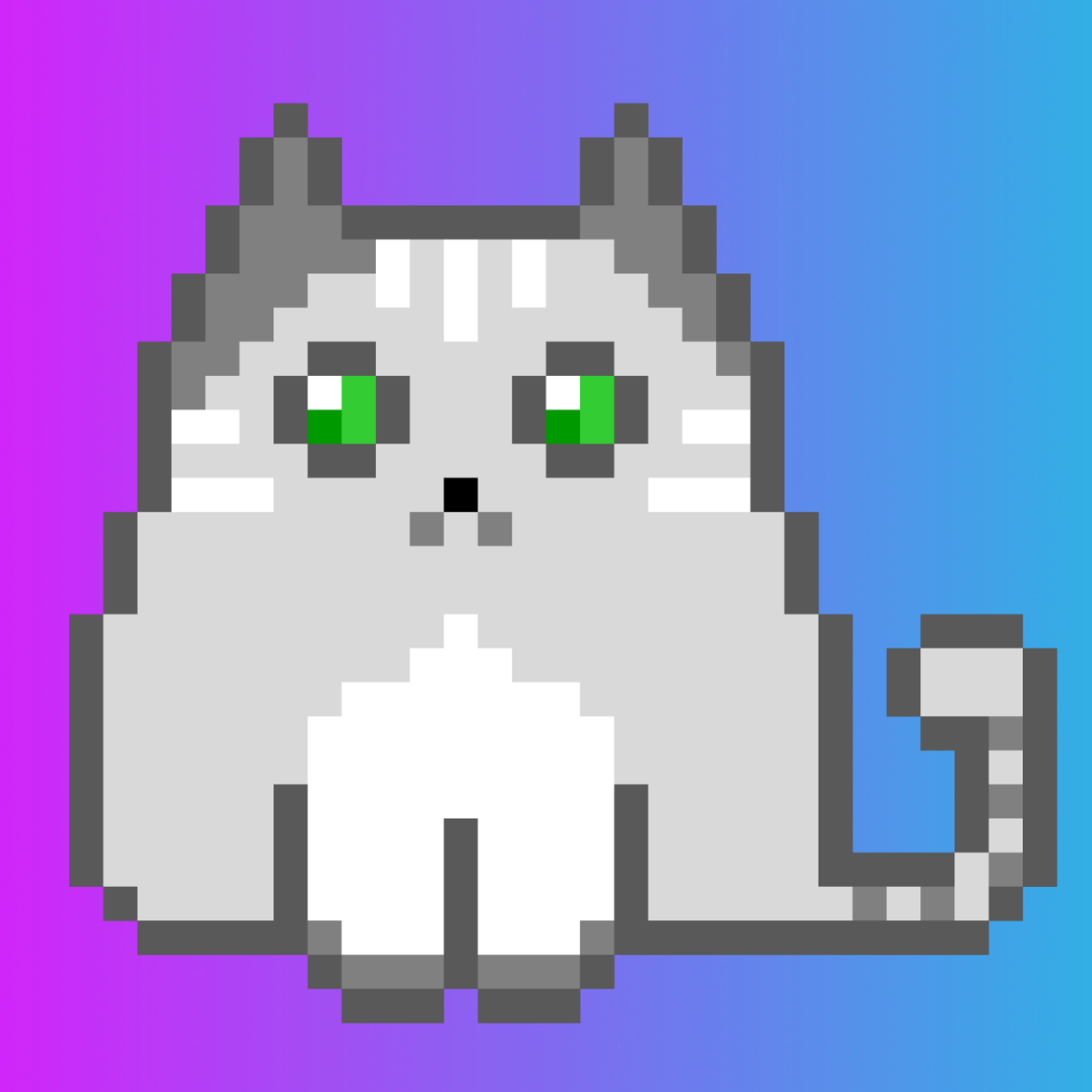 Cats Pixel Sol #168