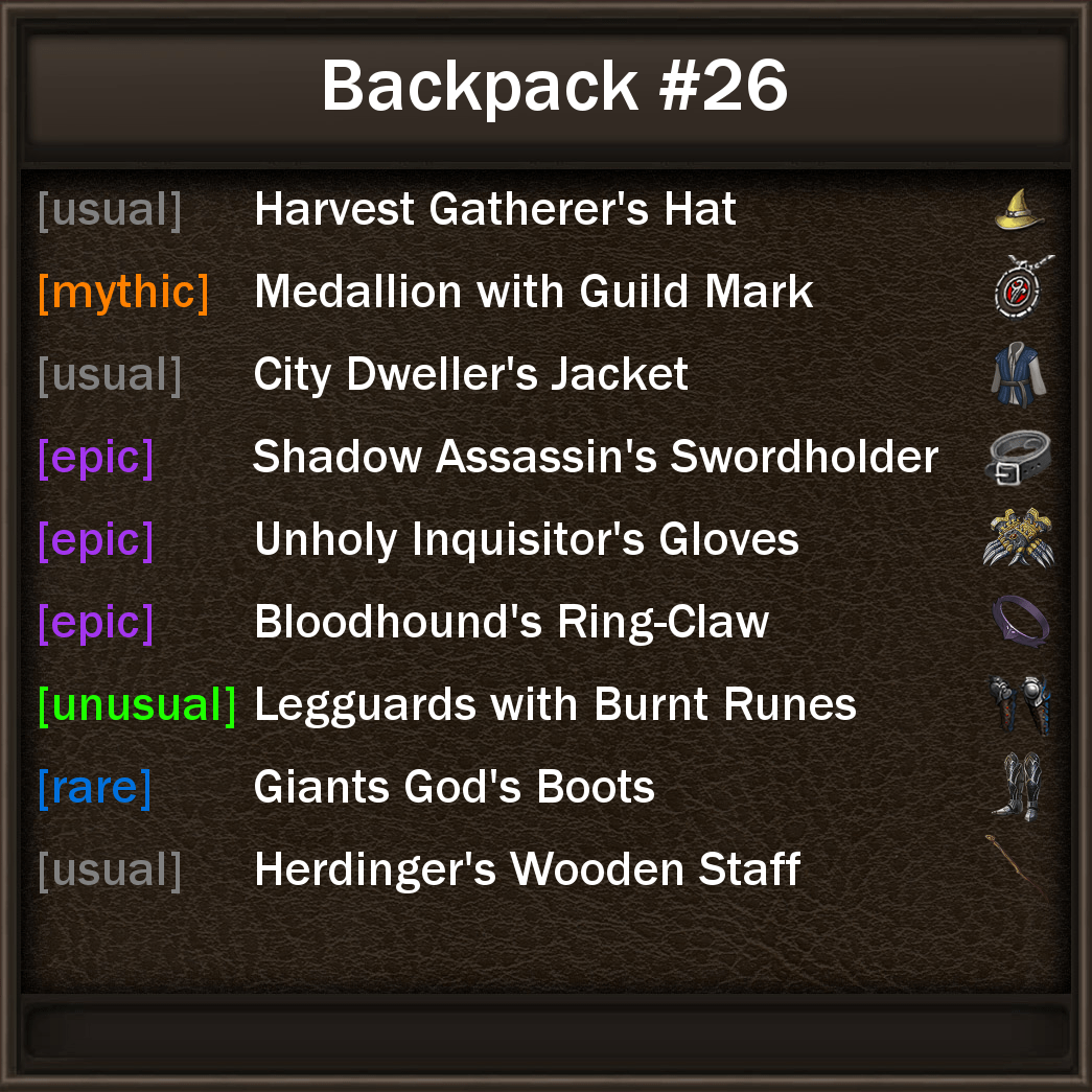Backpack #26