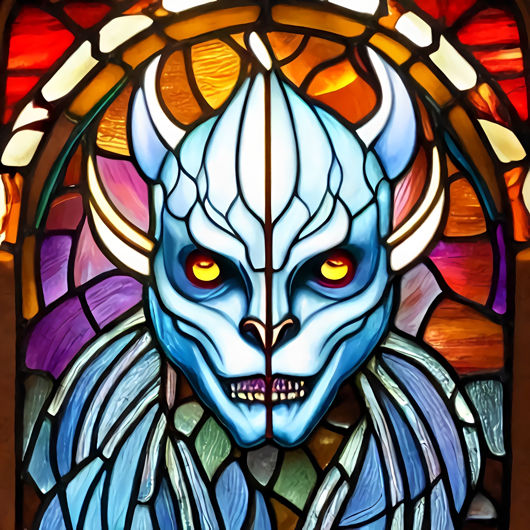 Corrupt stained glass #18