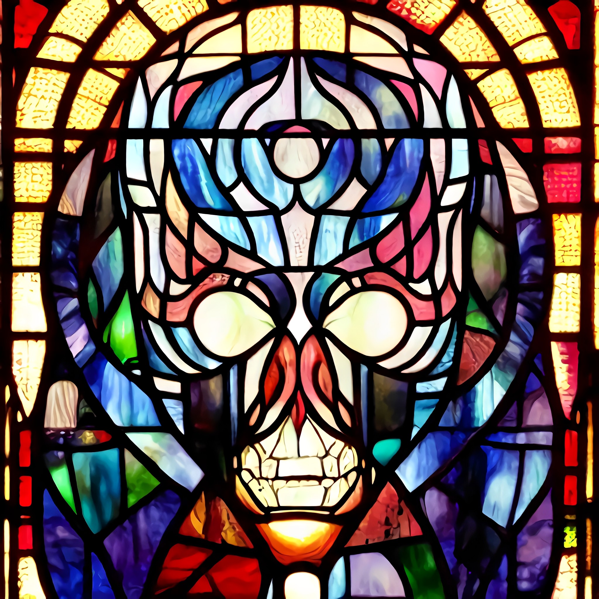 Corrupt stained glass #10