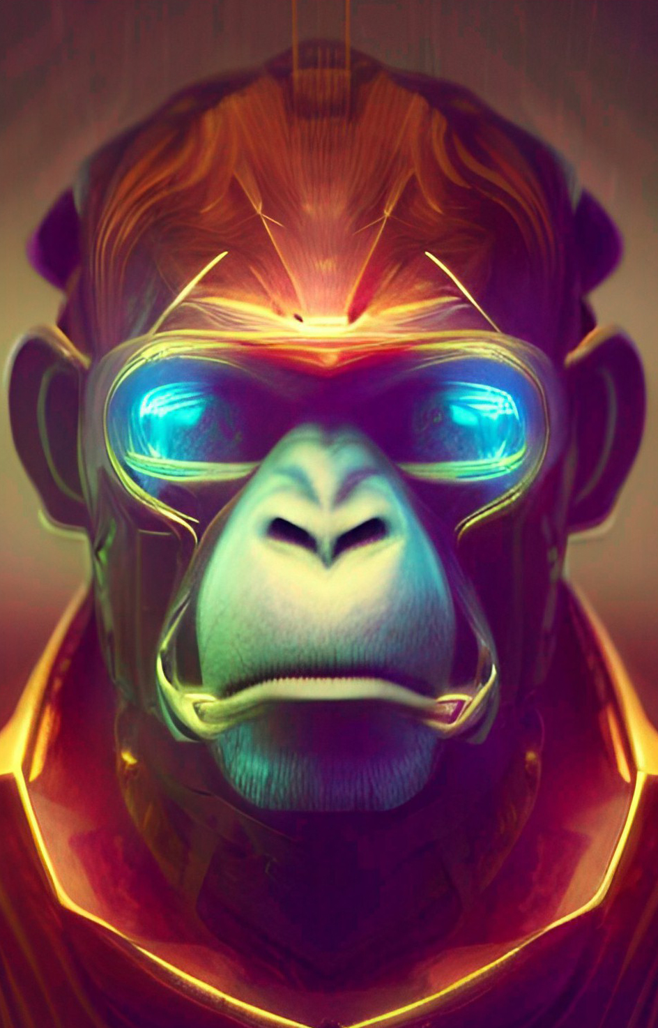 Cyberpunk Monkey