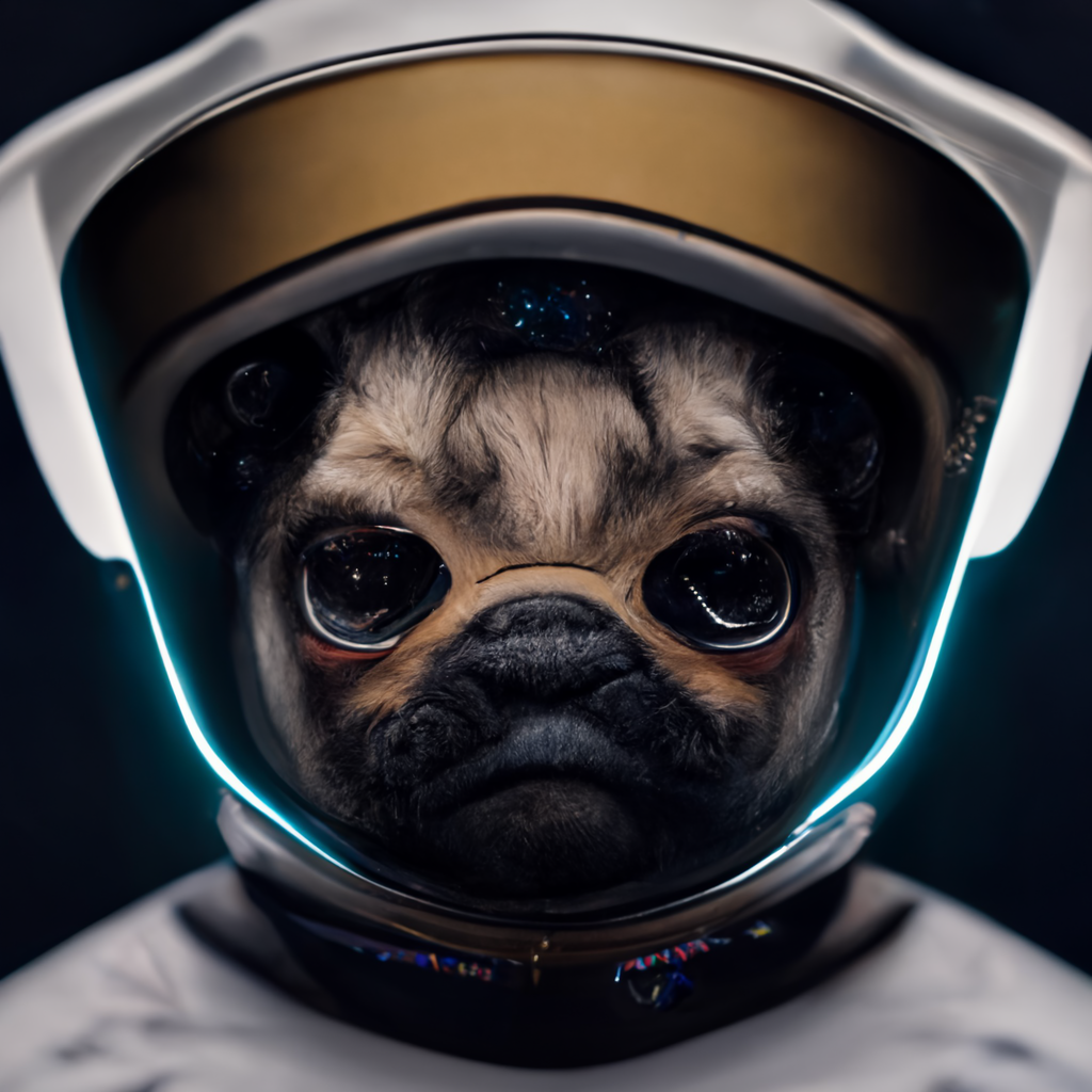 Pug Astronaut