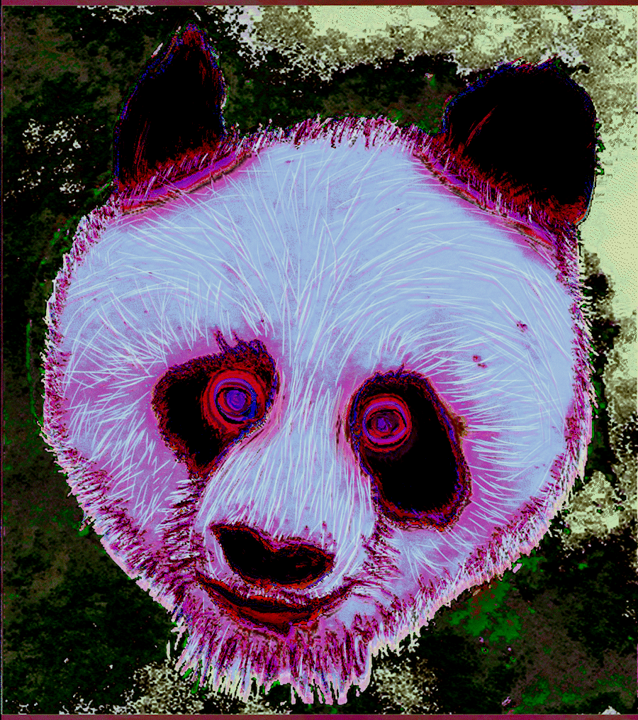 Panda hominid