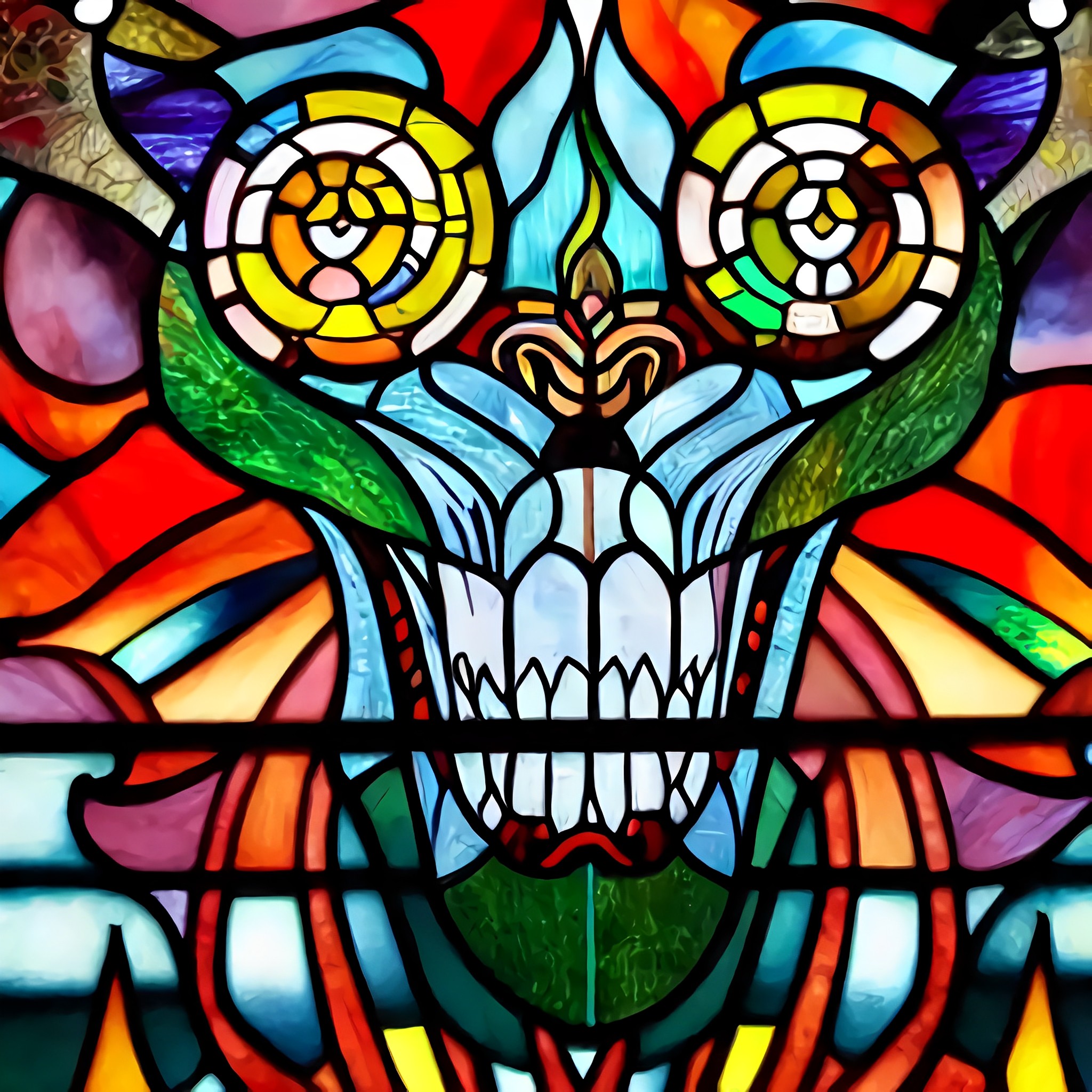 Corrupt stained glass #1