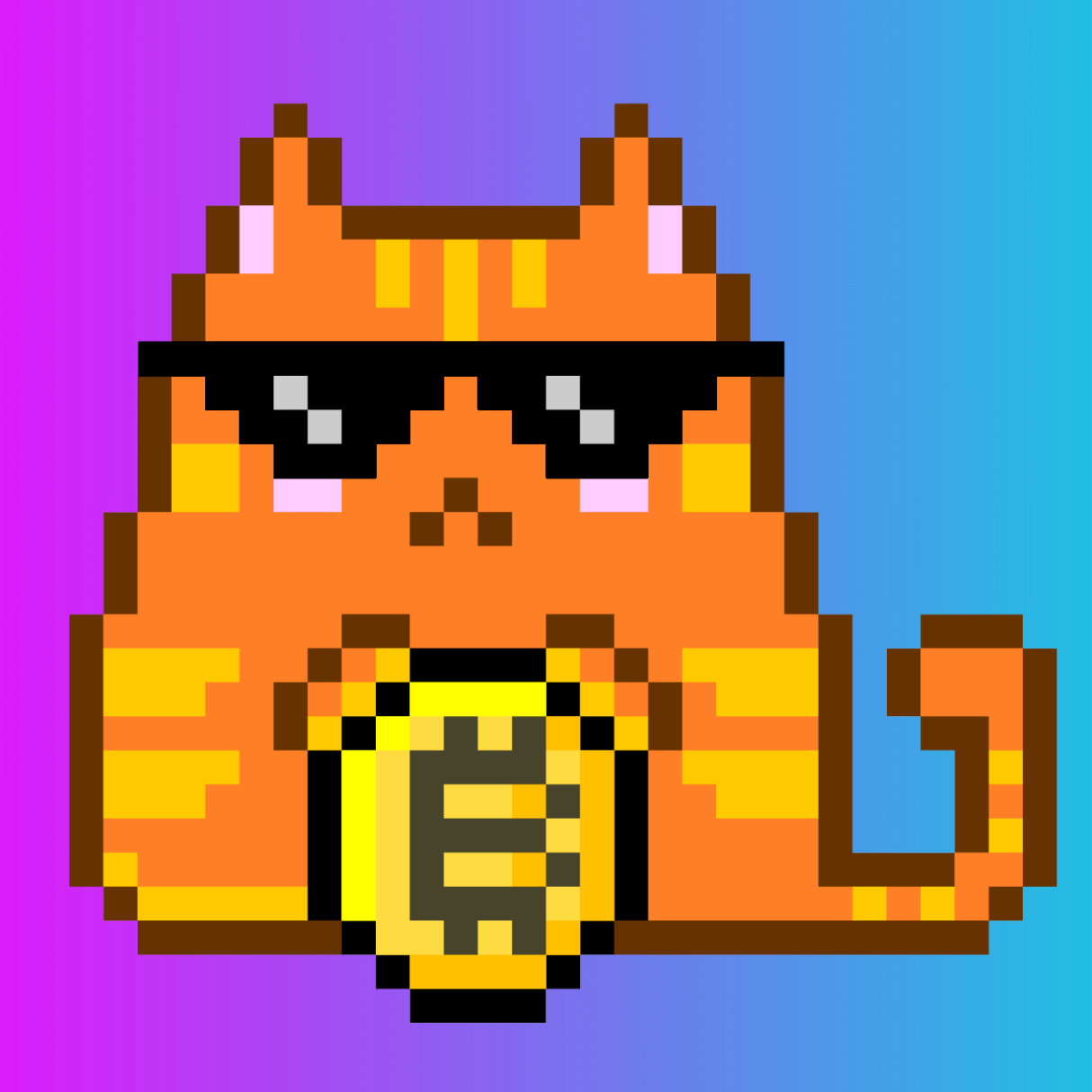 Cats Pixel Sol #26