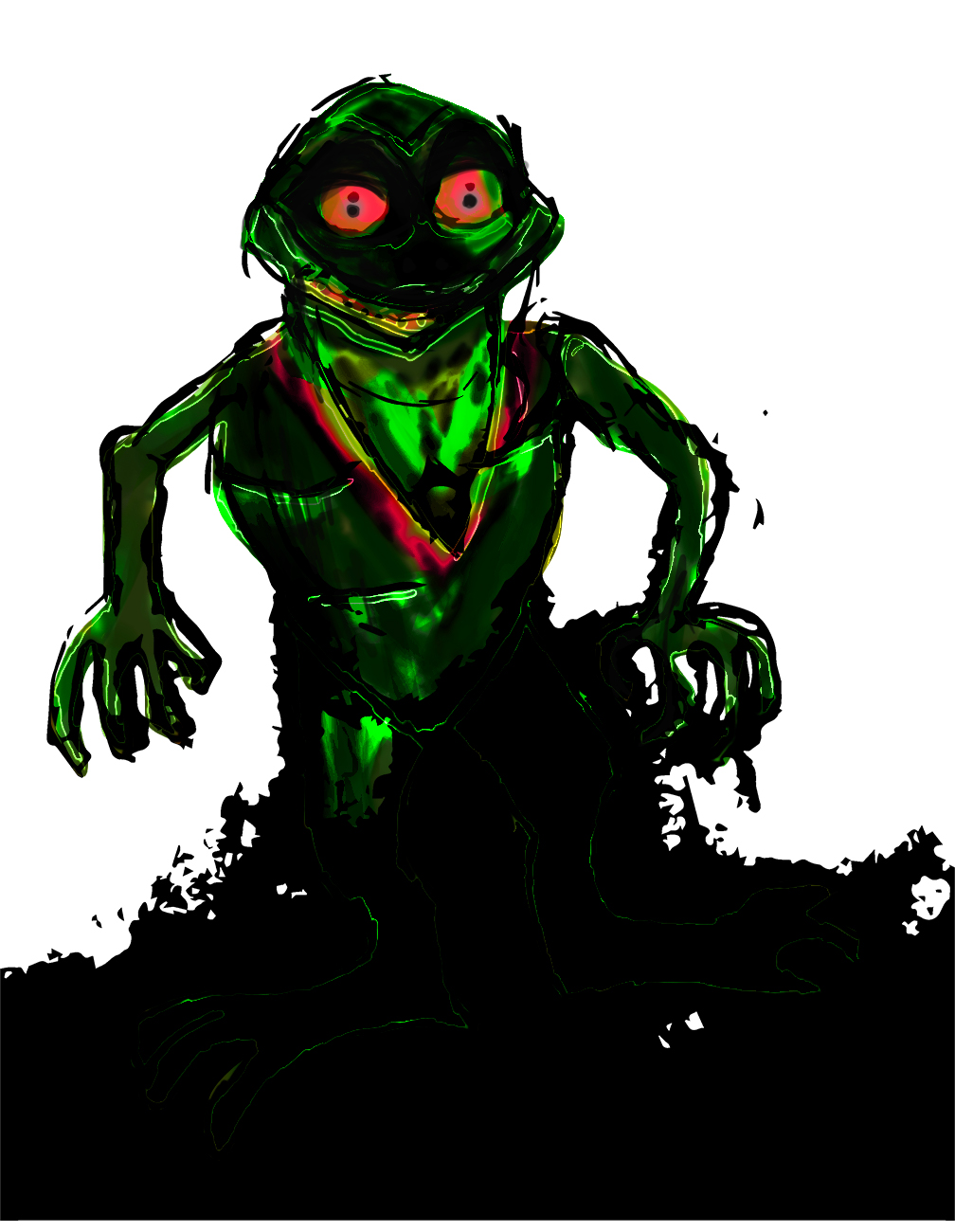 Bad Frog Gang Robot