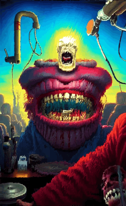 Creepy Dentist 🦷 #001