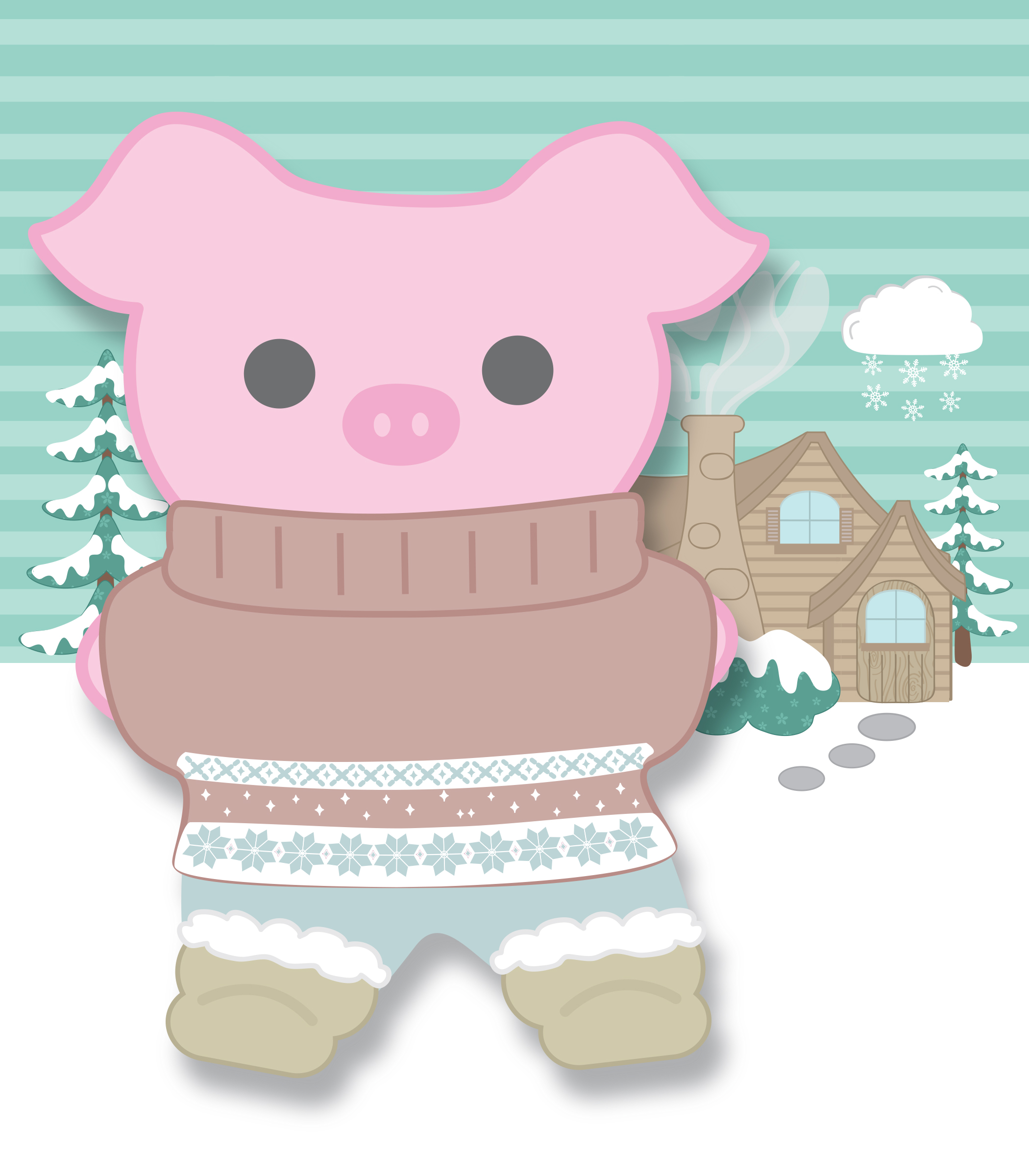 Cottage Piggy