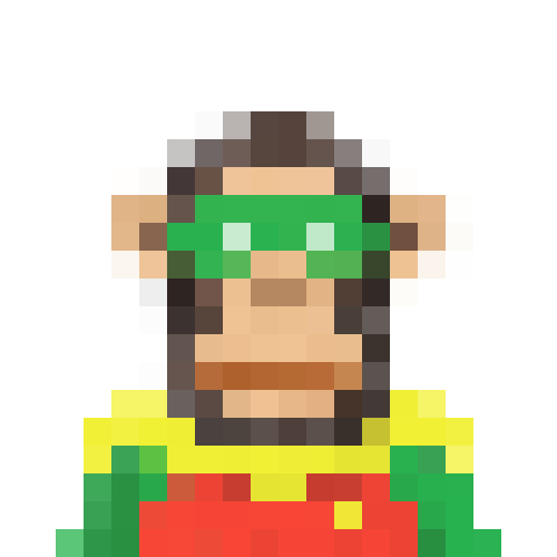 Pixel Monkey Robin