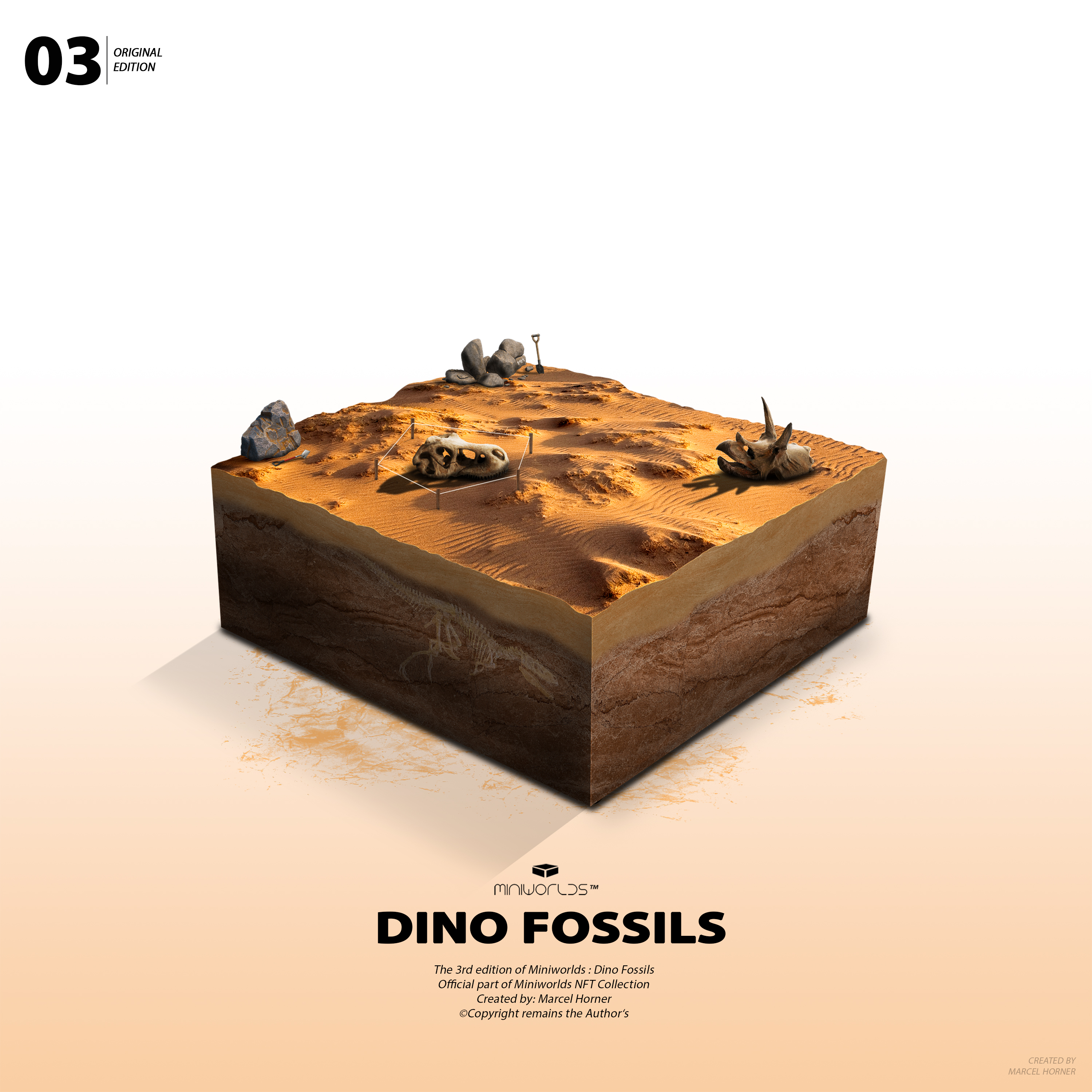Miniworlds: Dino Fossils #03