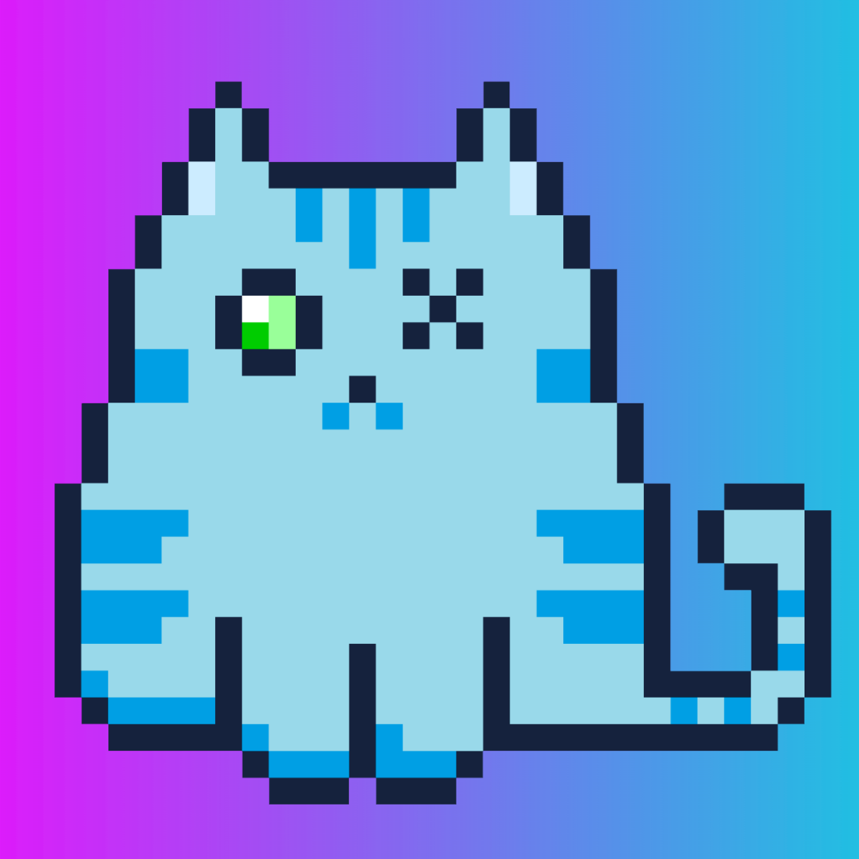 Cats Pixel Sol #97