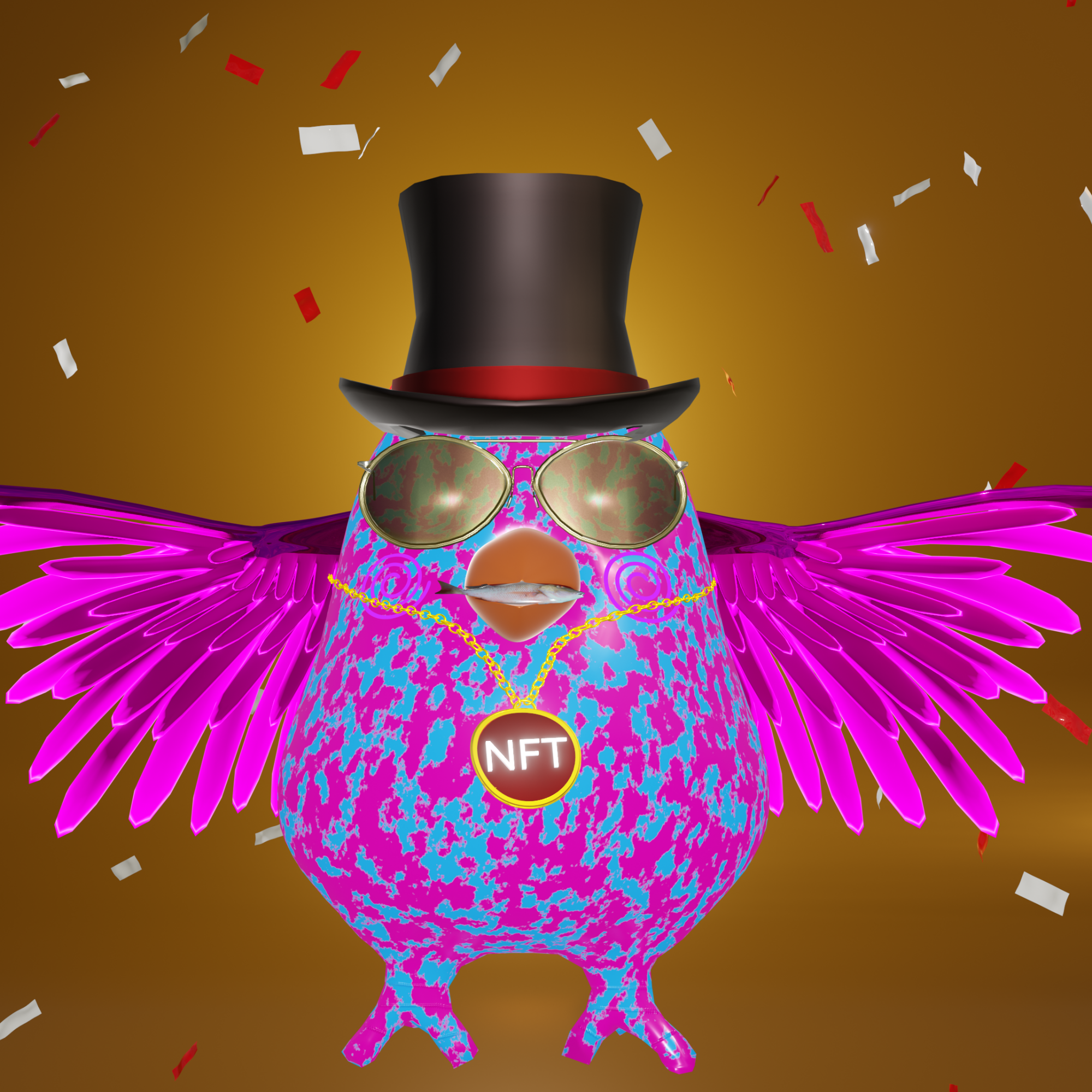 Angry Sparrow 3D #9