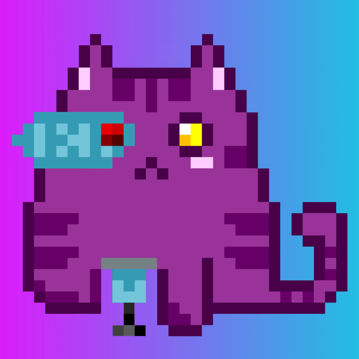 Cats Pixel Sol #154