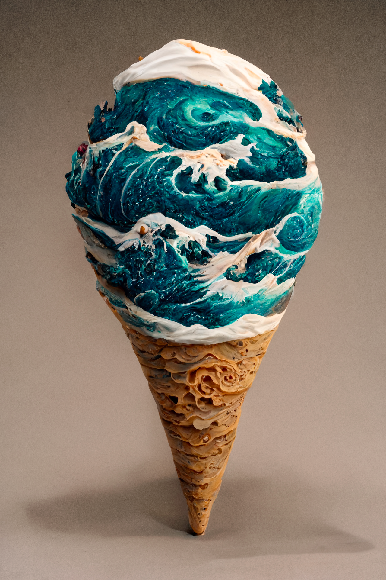 Ice cream cone off Kanagawa