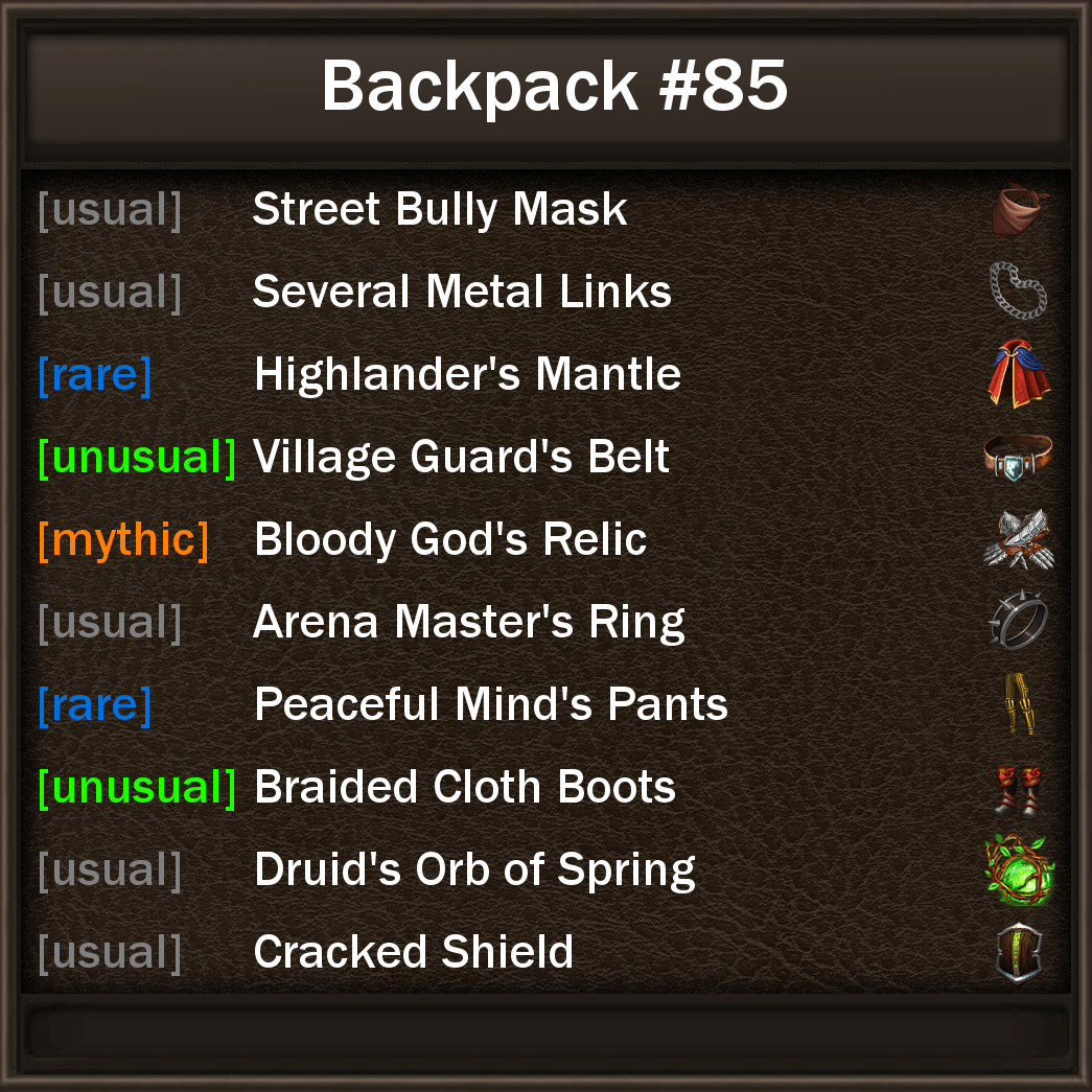 Backpack #85