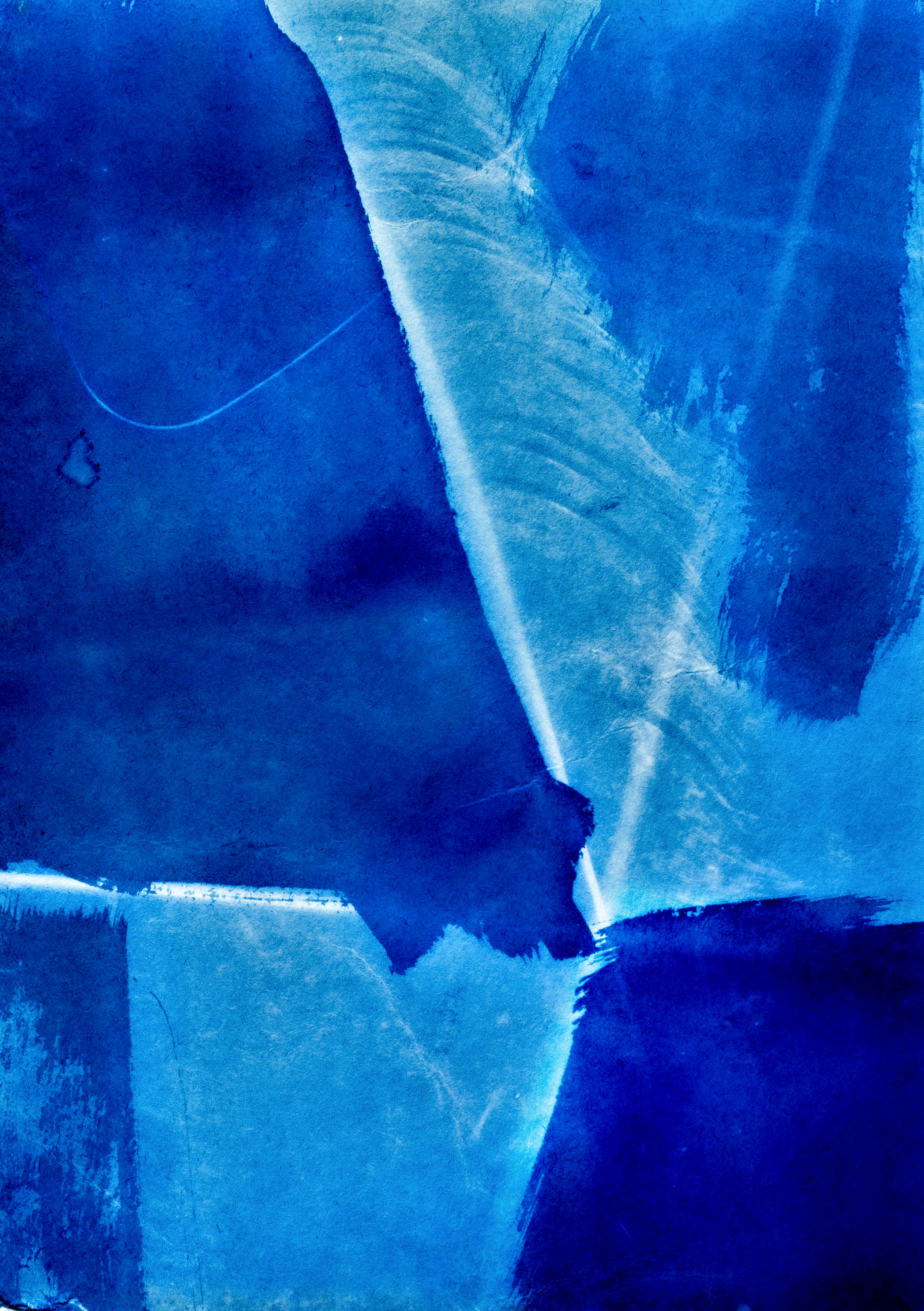 blue abstraction