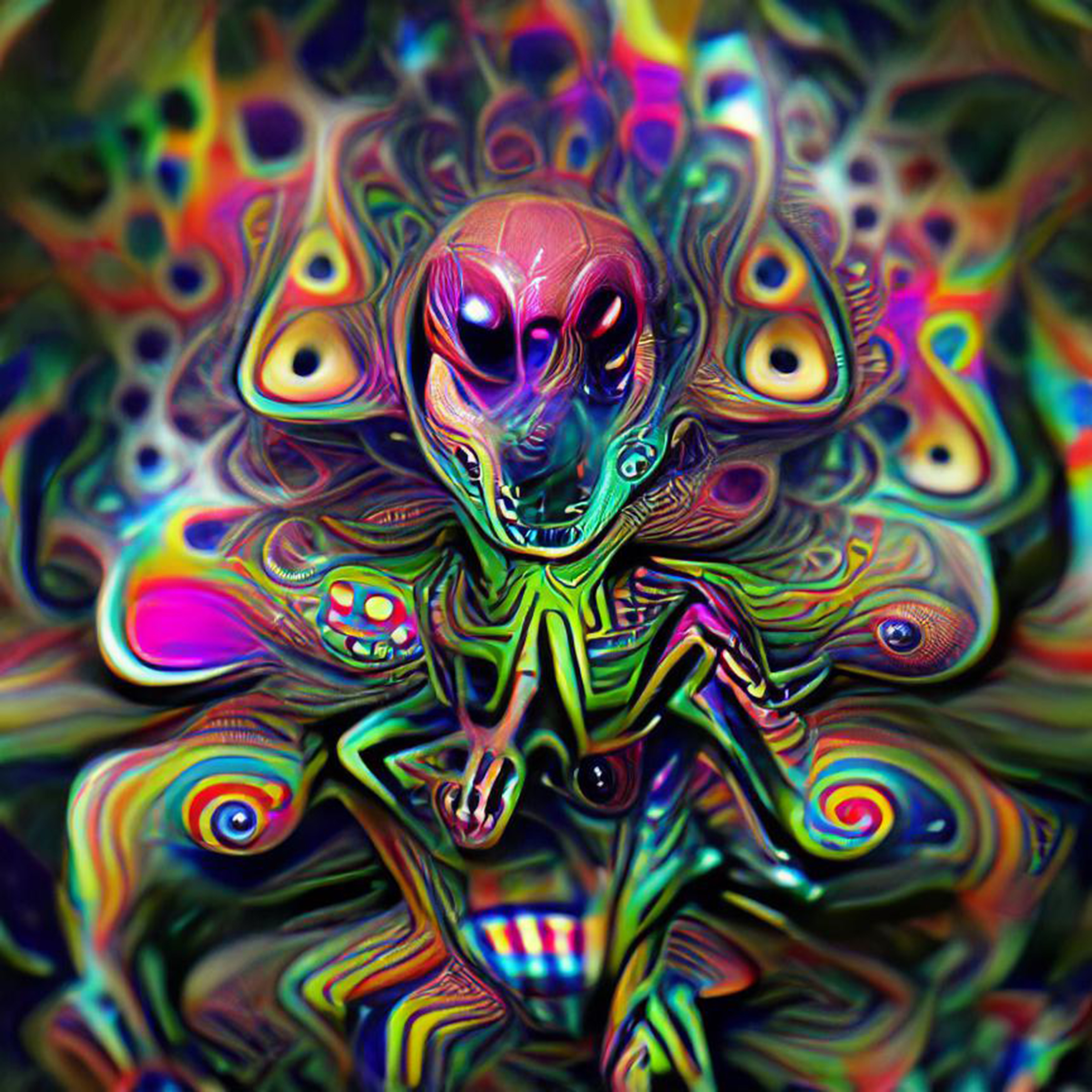 Psychedelic Creatures #115