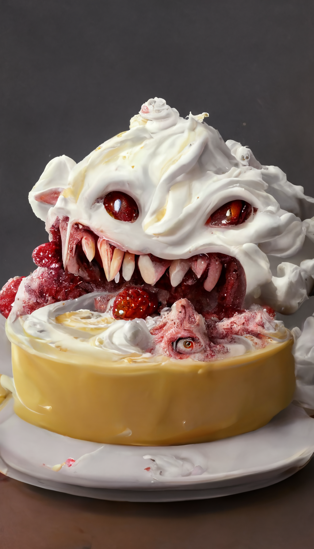 Strawberry Cheesecake Monster