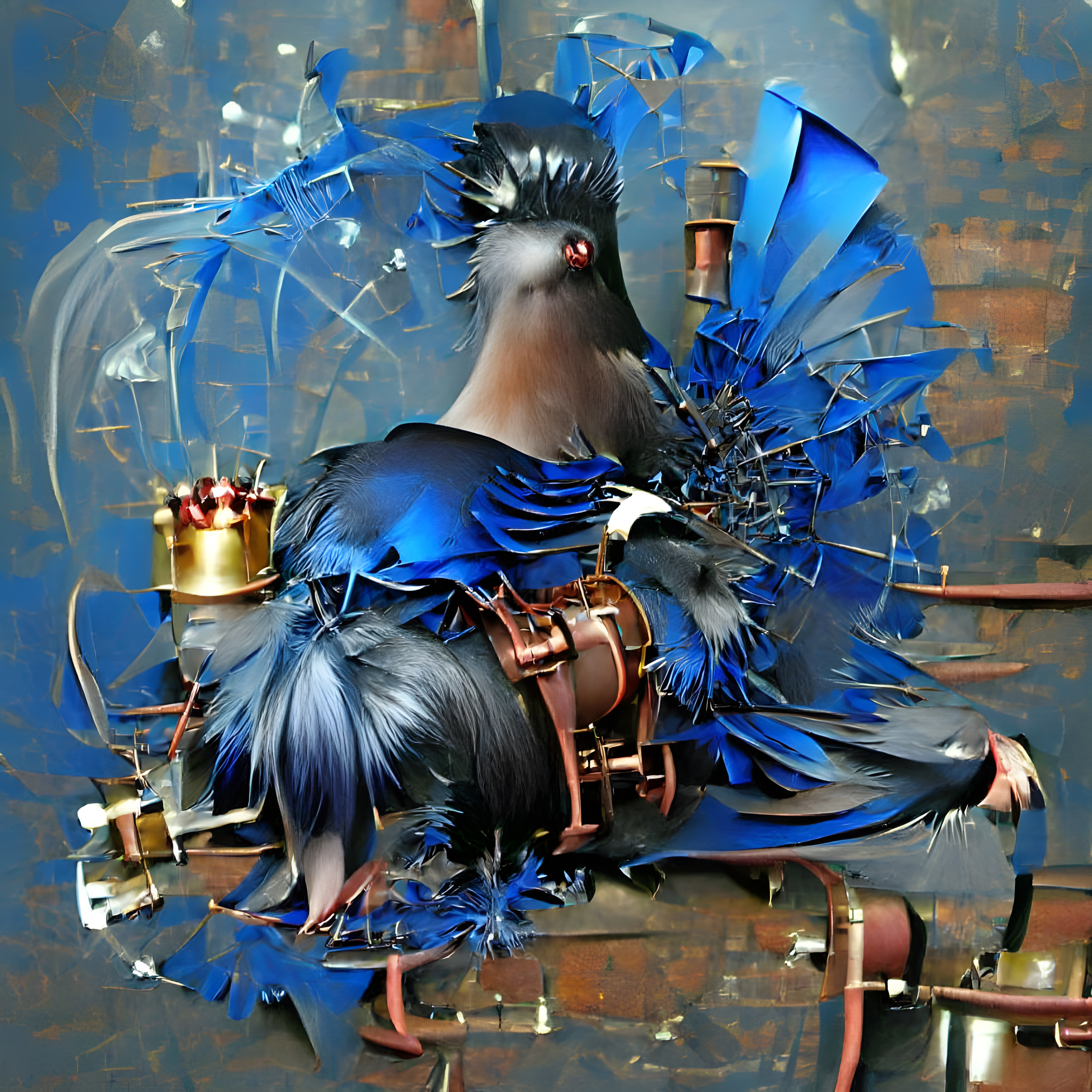 The Crowned Pigeon