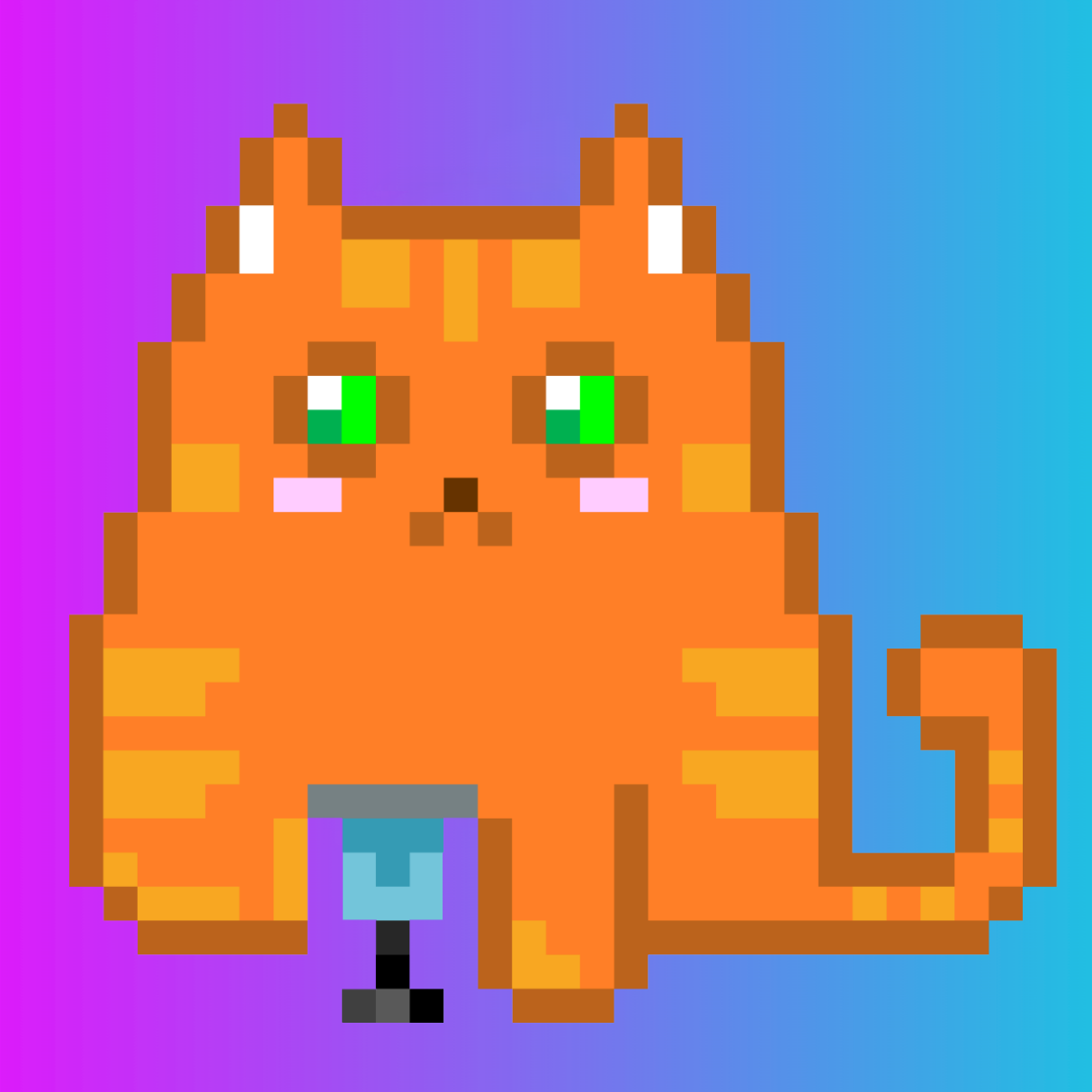 Cats Pixel Sol #157