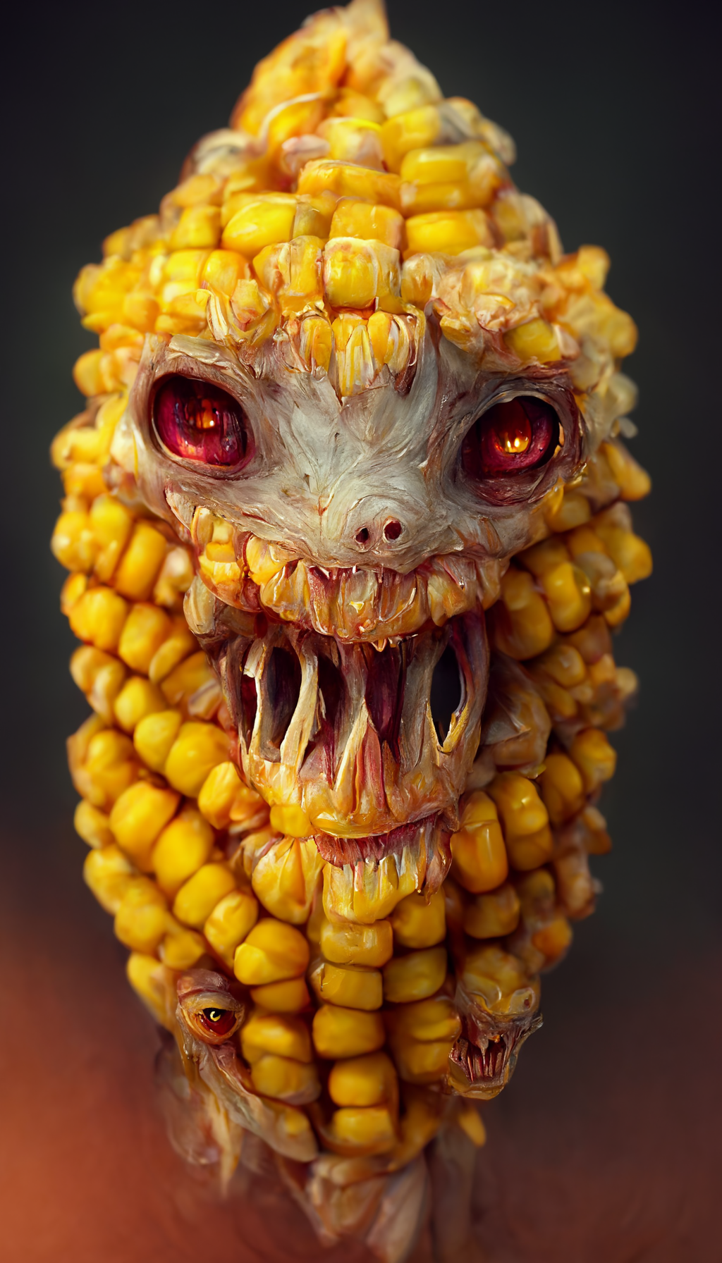 Corn on the Cob Food Monster