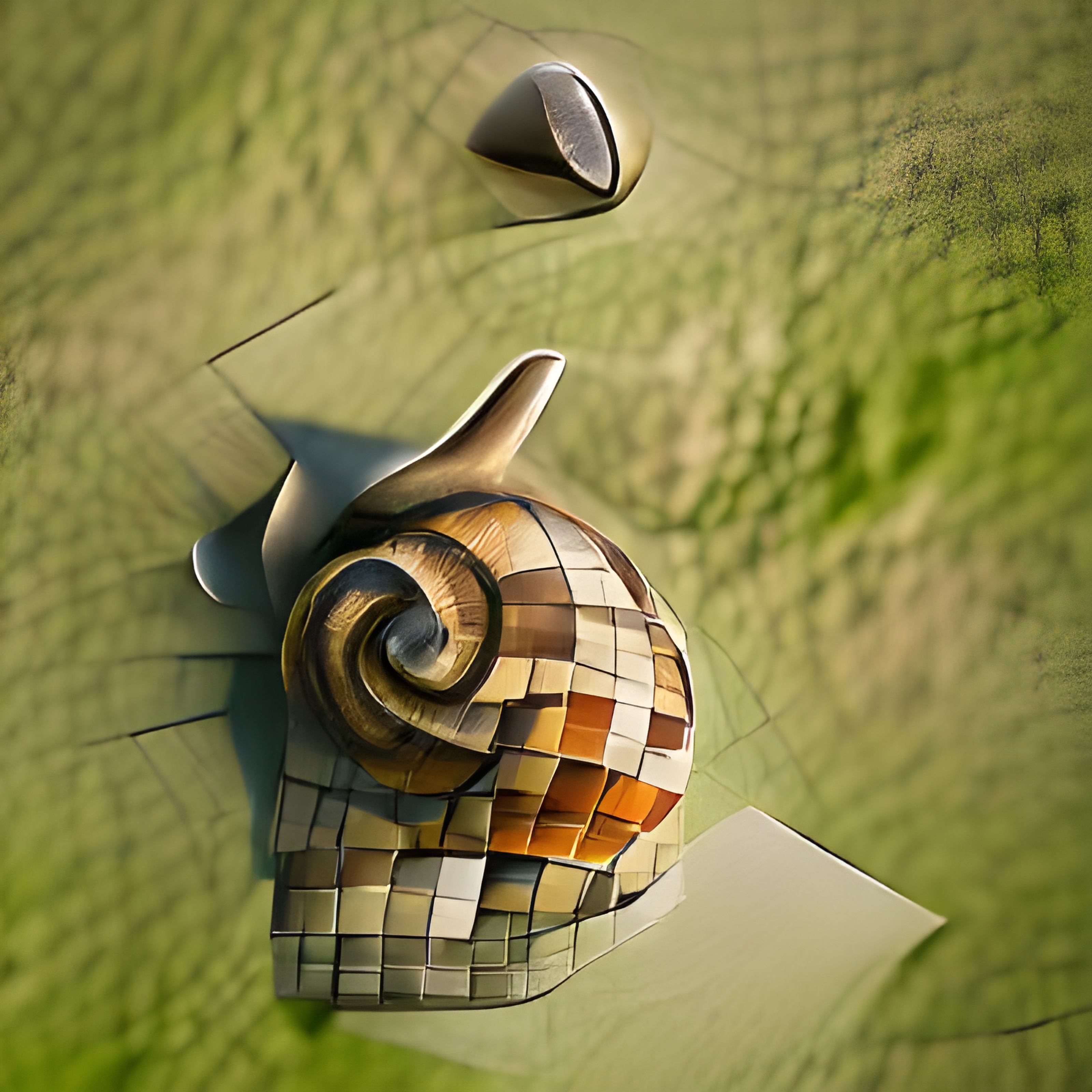 Cubist Snail