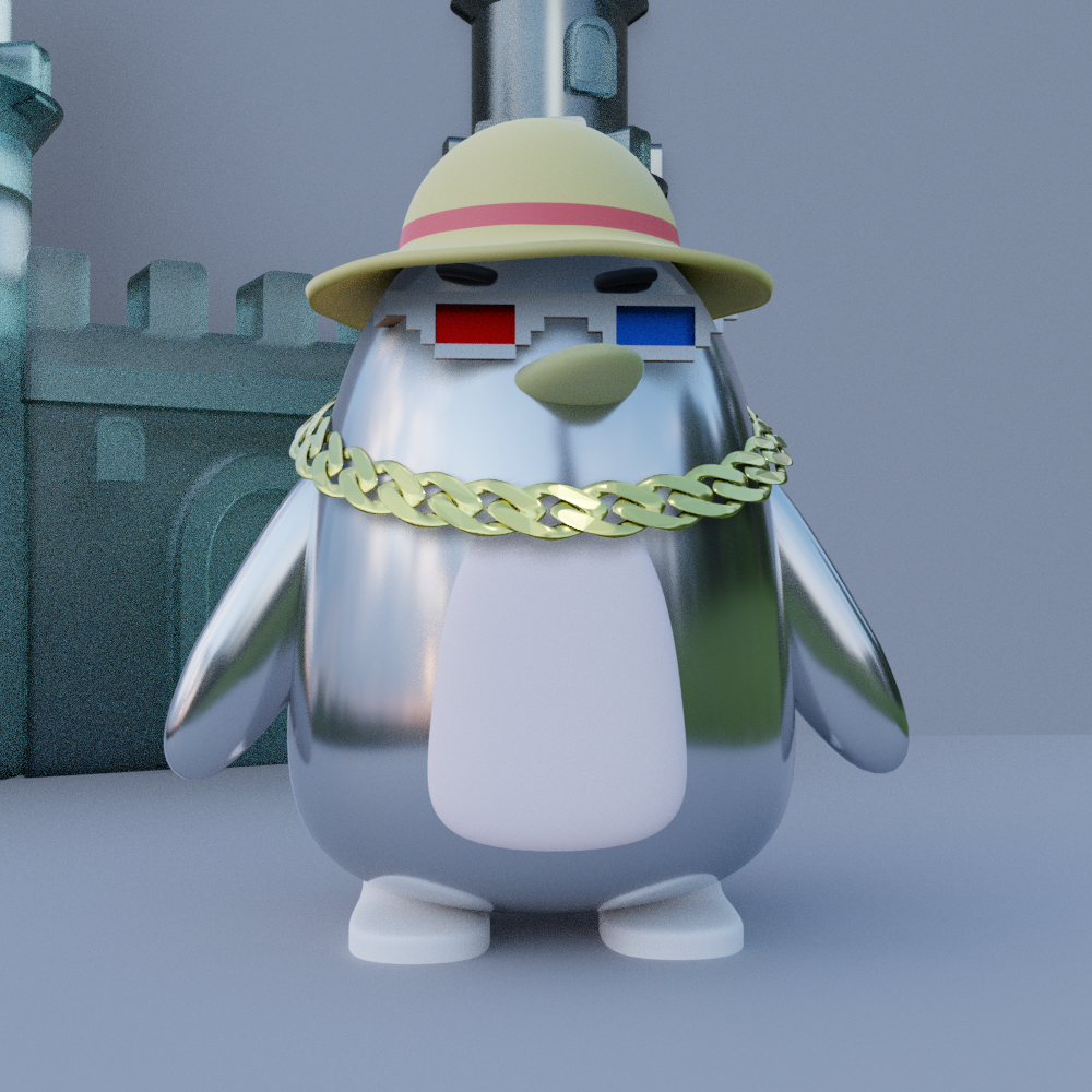 Drippy Penguins #4316