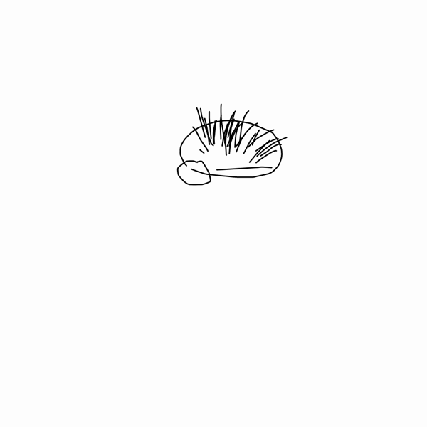 Ai Drawing Hedgehog