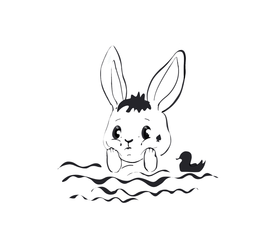 Sad Rabbit #2424