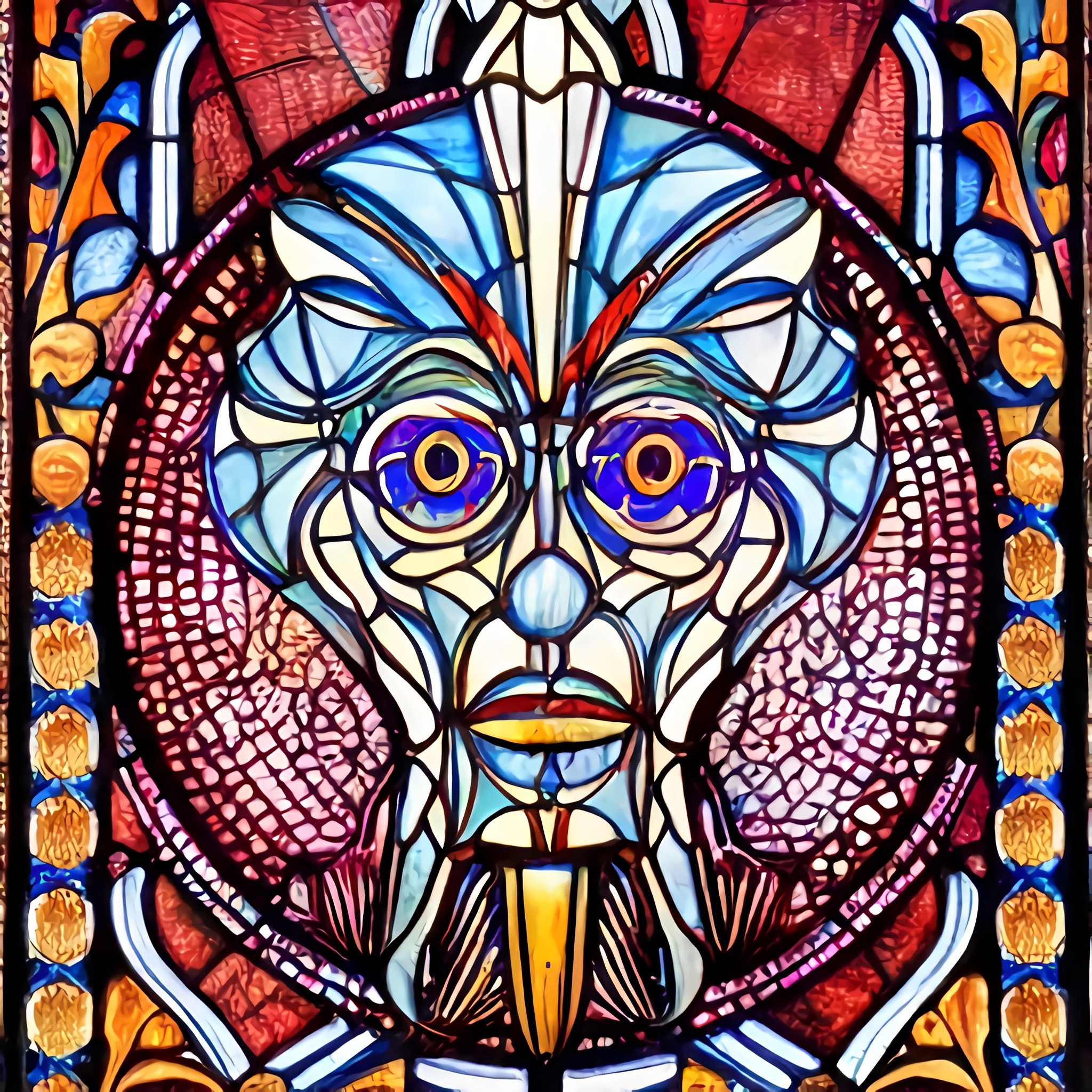 Corrupt stained glass #22