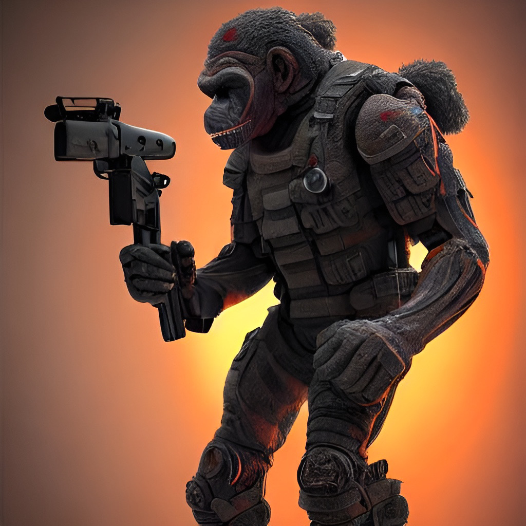 Ape Evil Soldier #001