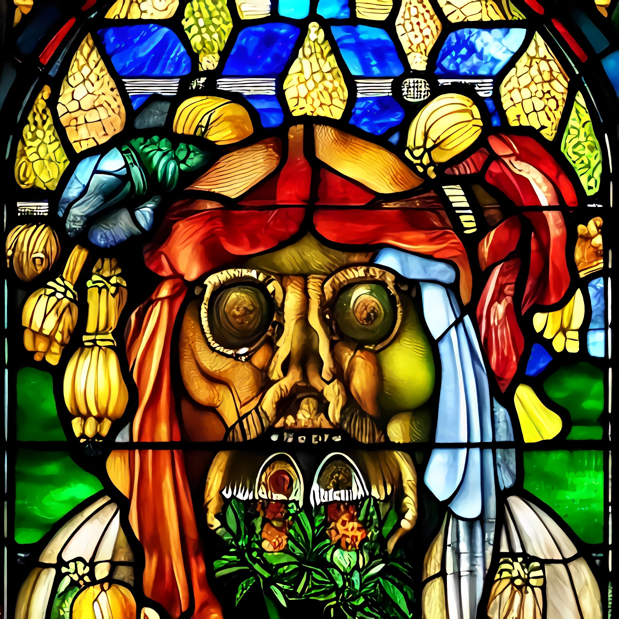Corrupt stained glass #9